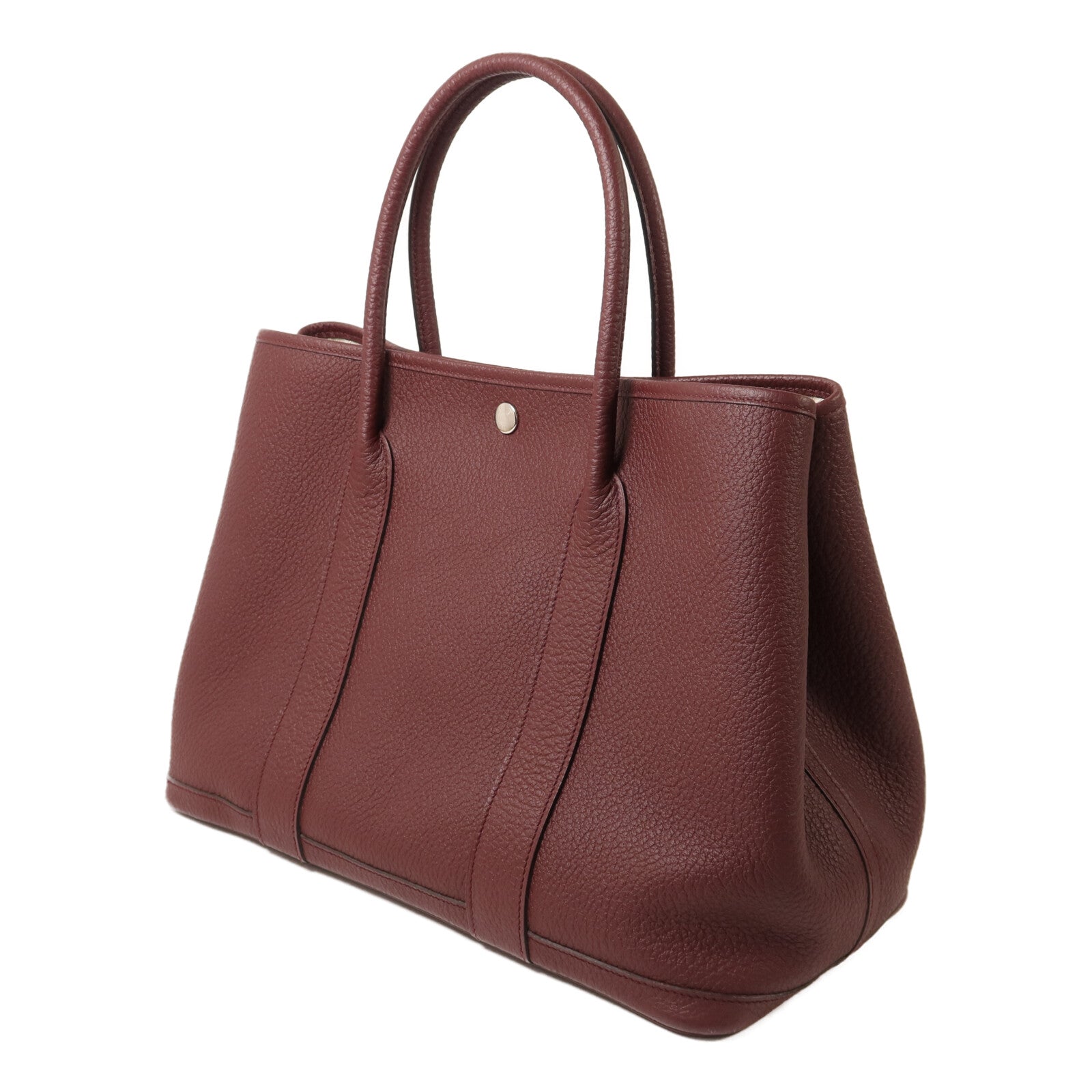 HERMES Negonda皮革Garden Party PM手挽袋Rough H