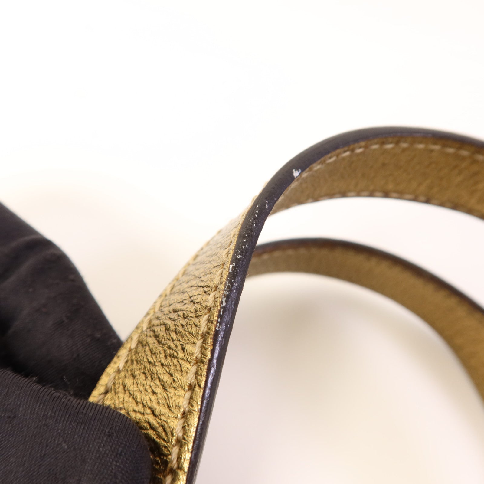 GUCCI 帆布Hand Bag金扣手挽袋