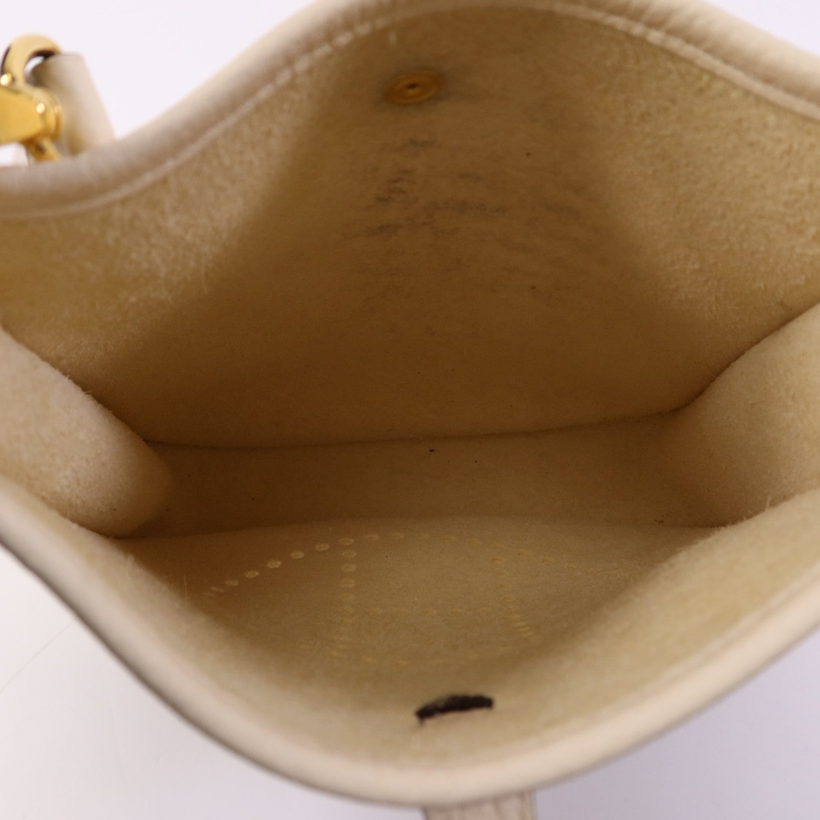 HERMES Clemence皮革Evelyne TPM金扣肩背袋Nata