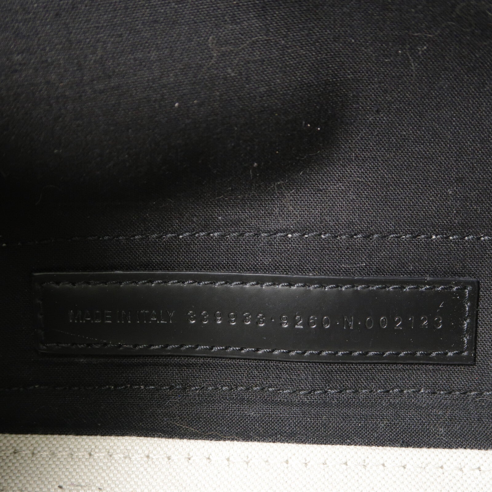 BALENCIAGA 牛皮皮革/帆布Navy Cabas Small手挽袋