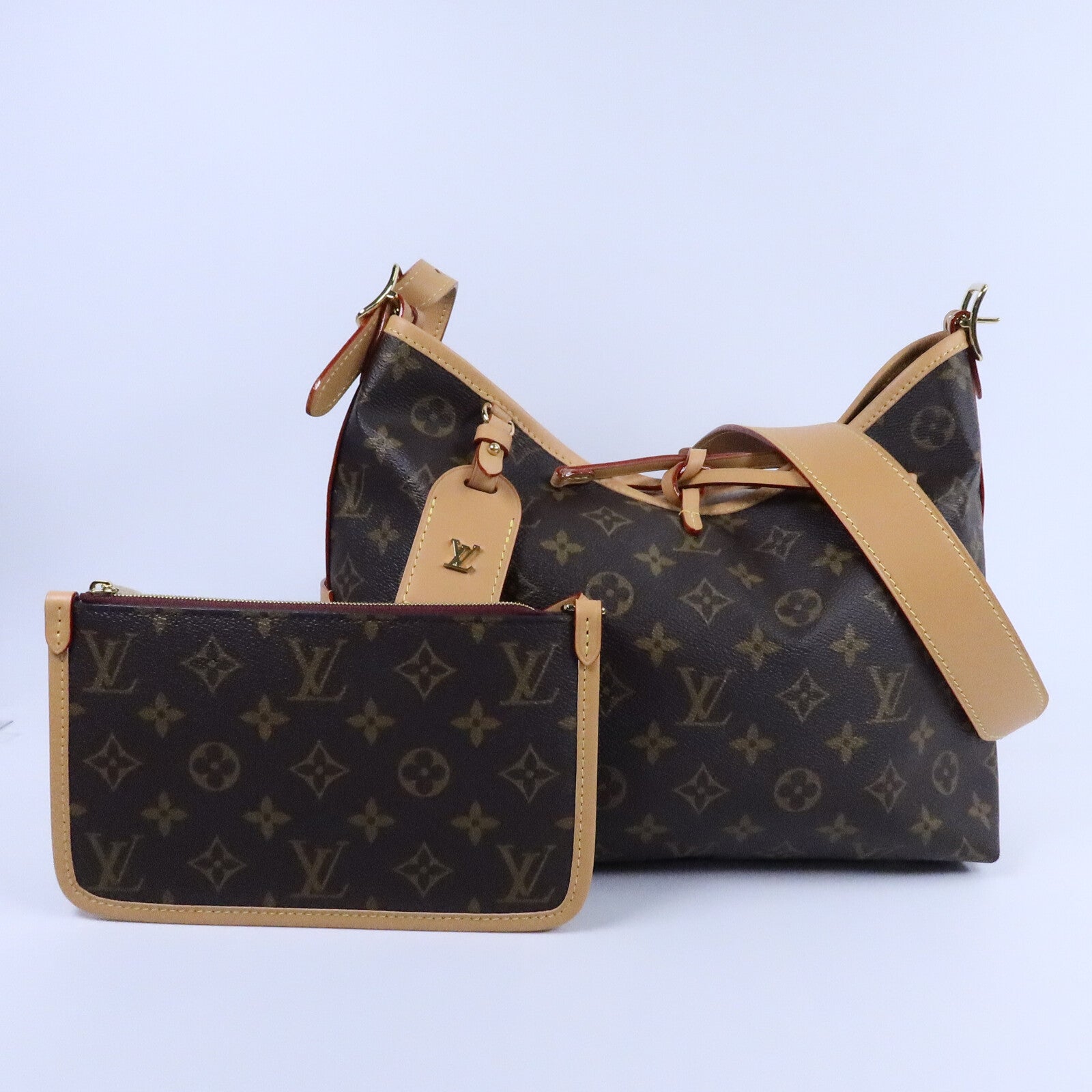 LOUIS VUITTON Monogram CarryAll PM肩背袋