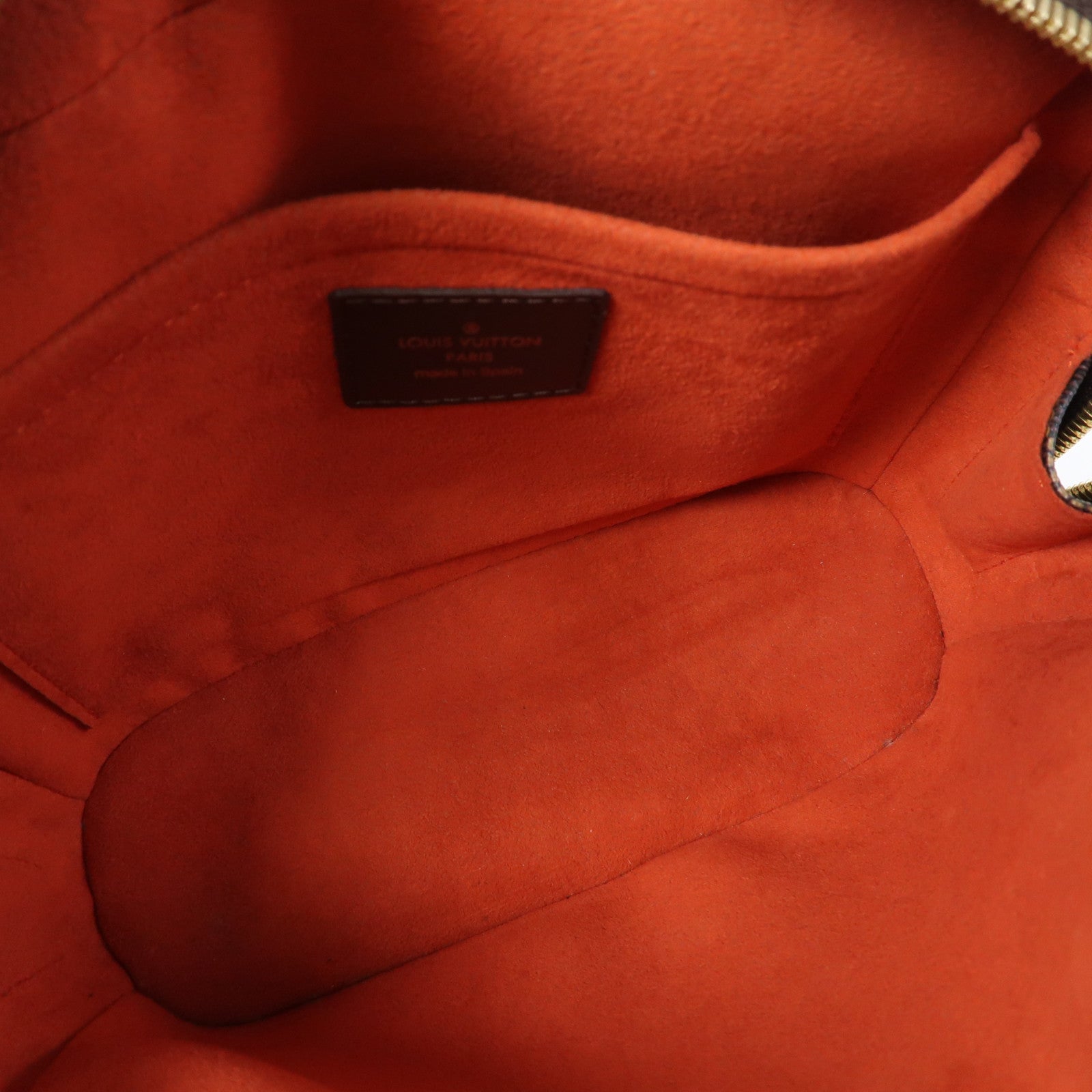 LOUIS VUITTON Damier Sarria Mini金扣手挽袋啡色