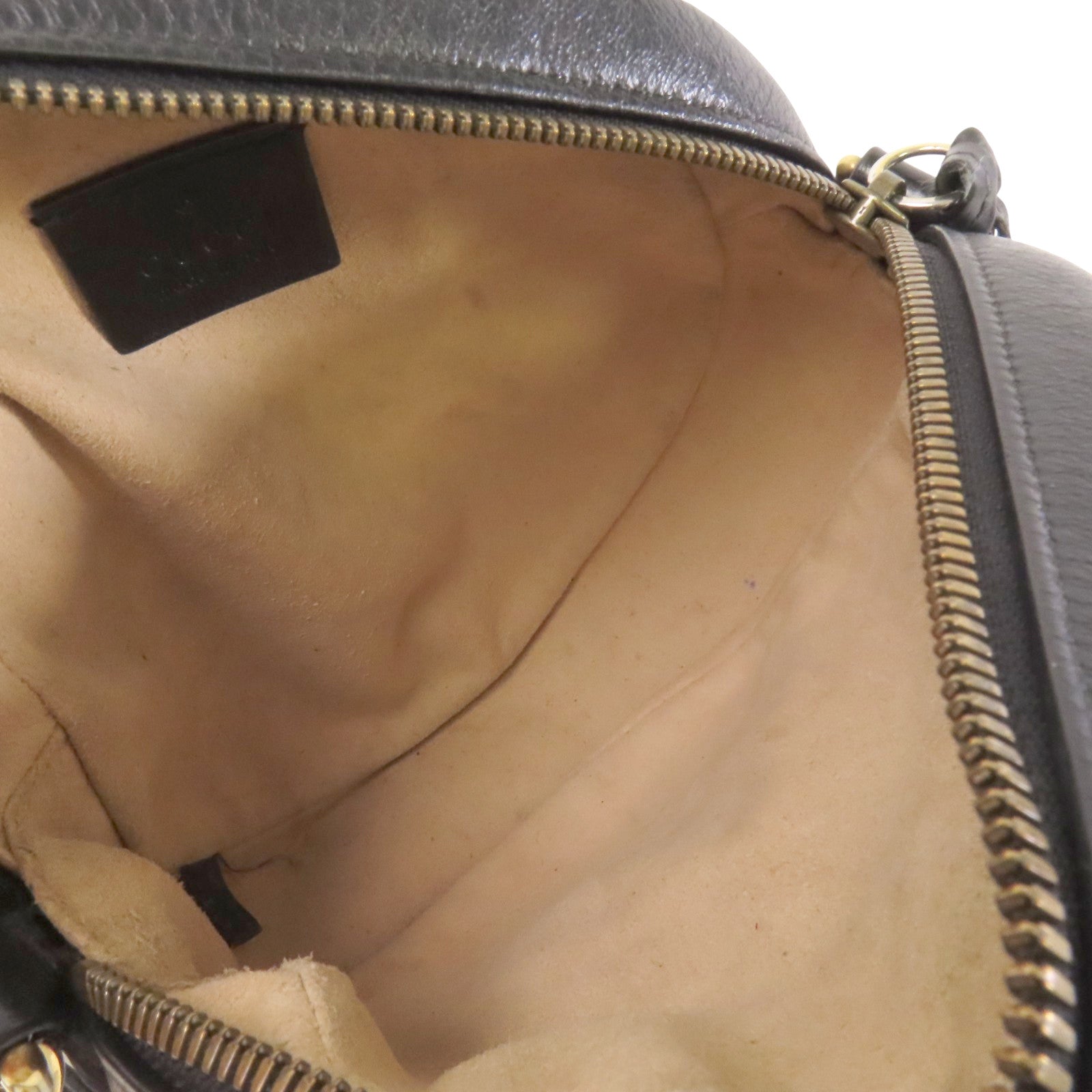 GUCCI 牛皮皮革GG Marmont金扣鏈帶肩背袋