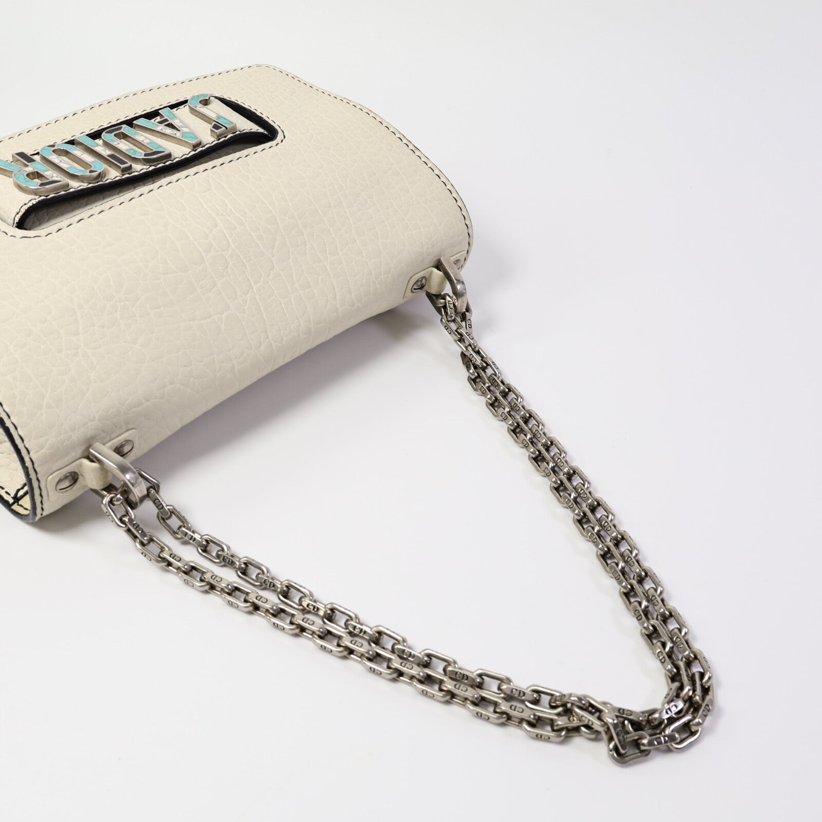 Dior 牛皮皮革Chain Shoulder Bag鏈帶肩背袋