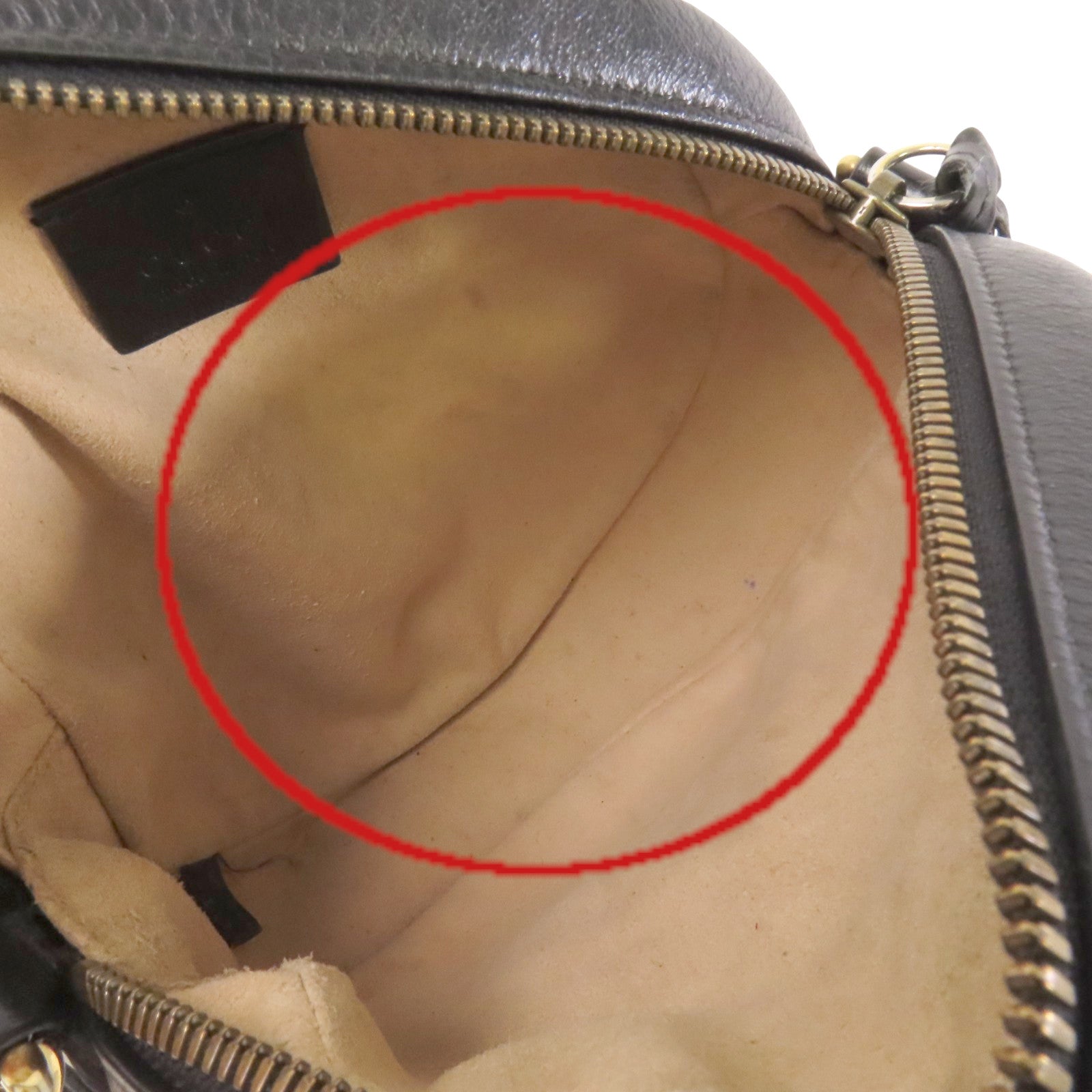 GUCCI 牛皮皮革GG Marmont金扣鏈帶肩背袋