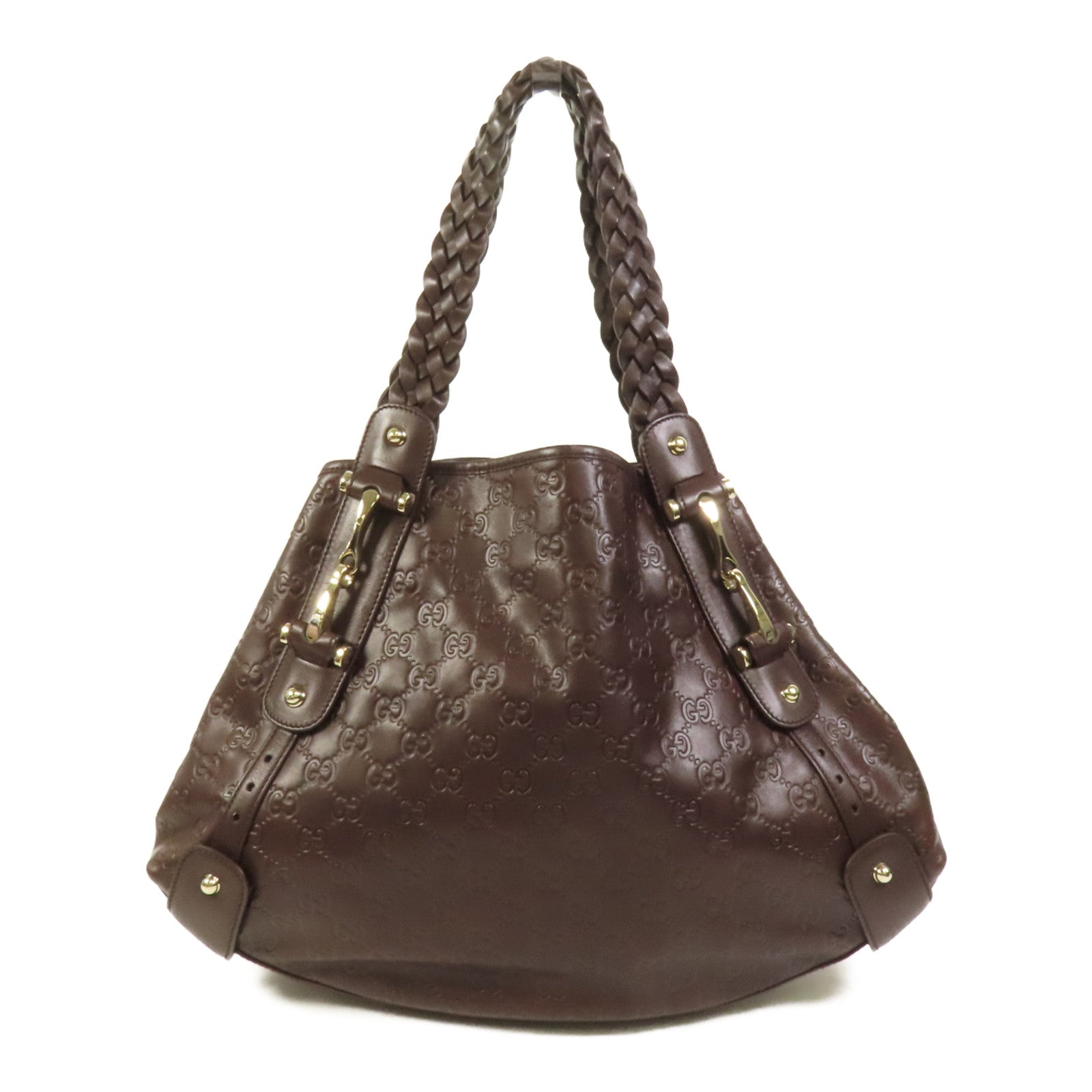 GUCCI 牛皮皮革Pelham金扣肩背袋