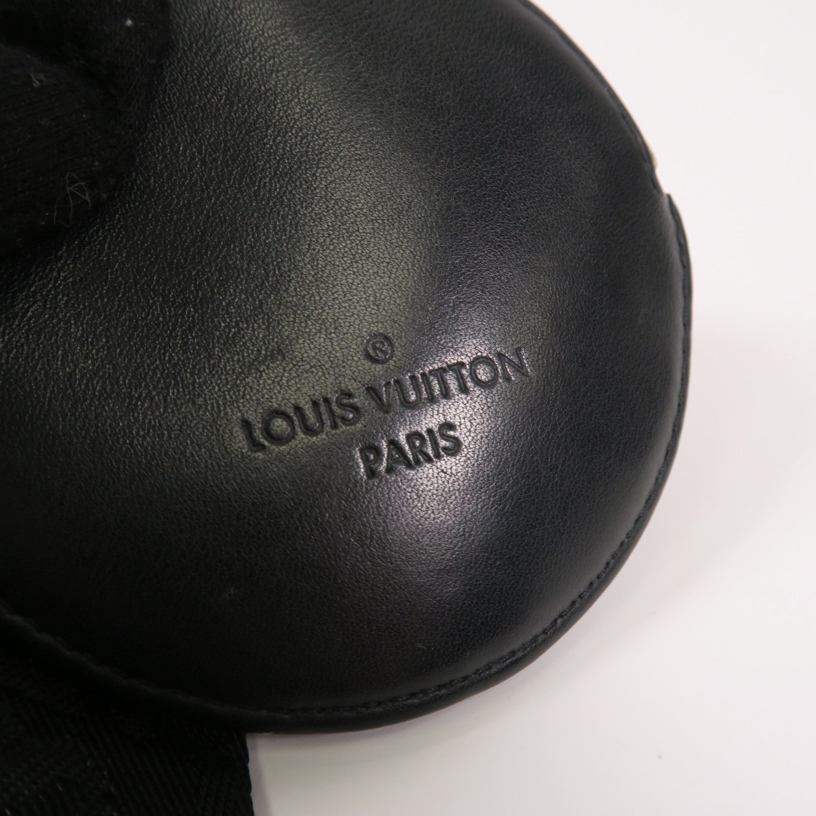 LOUIS VUITTON LV GHW New Wave 2 Way Bag M56461 Calfskin Leather Black