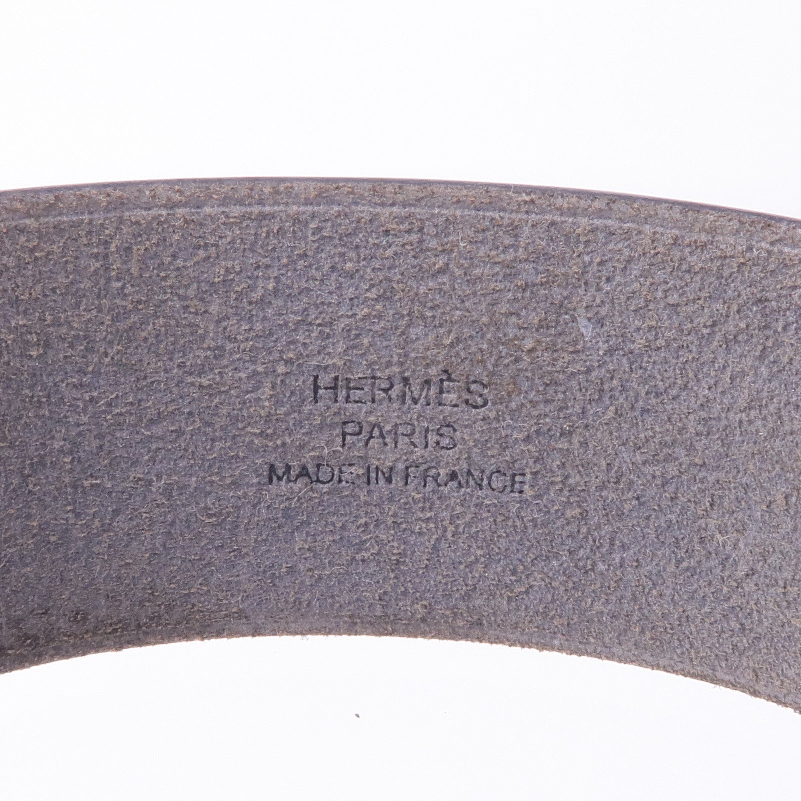 HERMES Swift皮革Cuir Bracelet銀扣手帶Noir