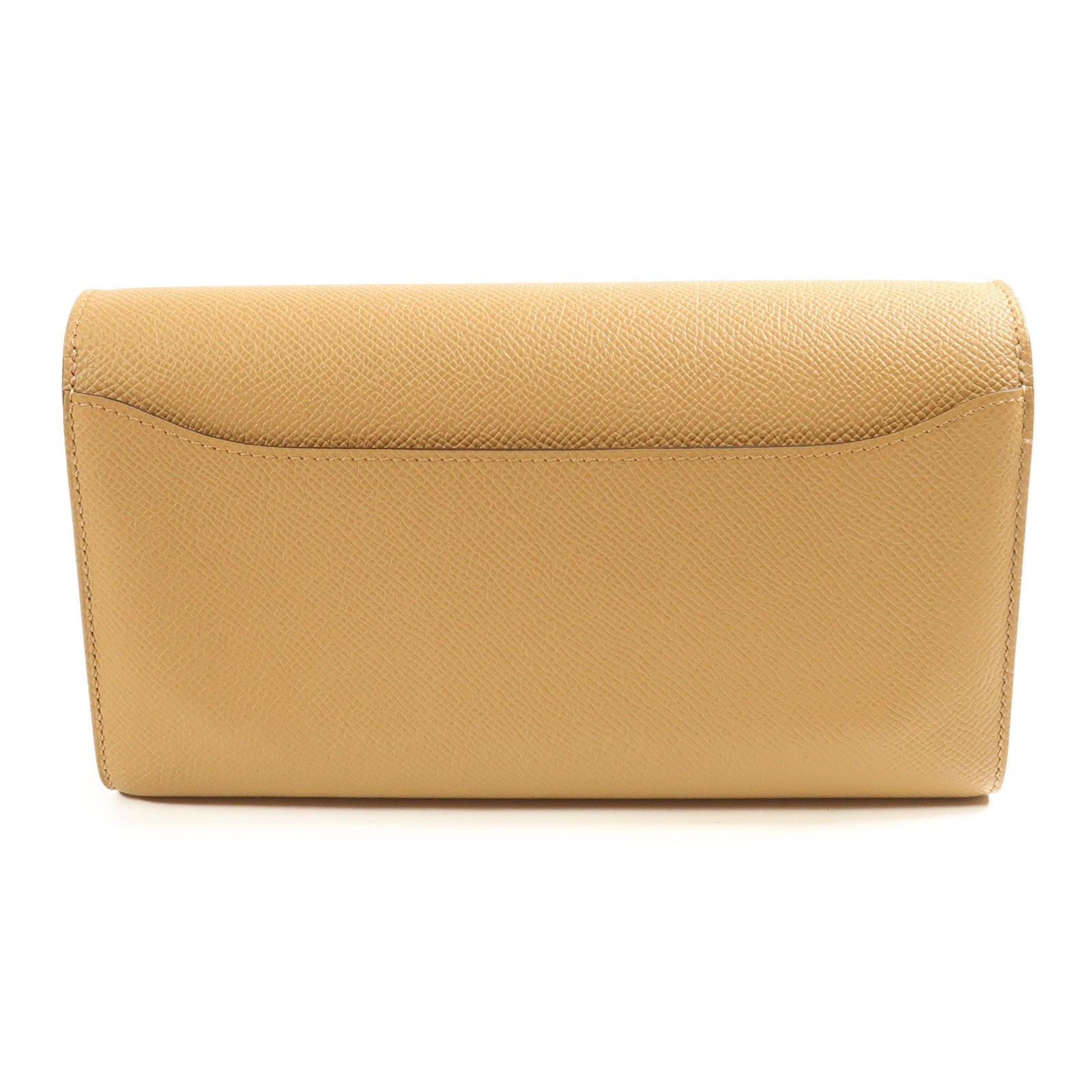 HERMES Epsom皮革Constance To Go銀扣肩背袋Chai