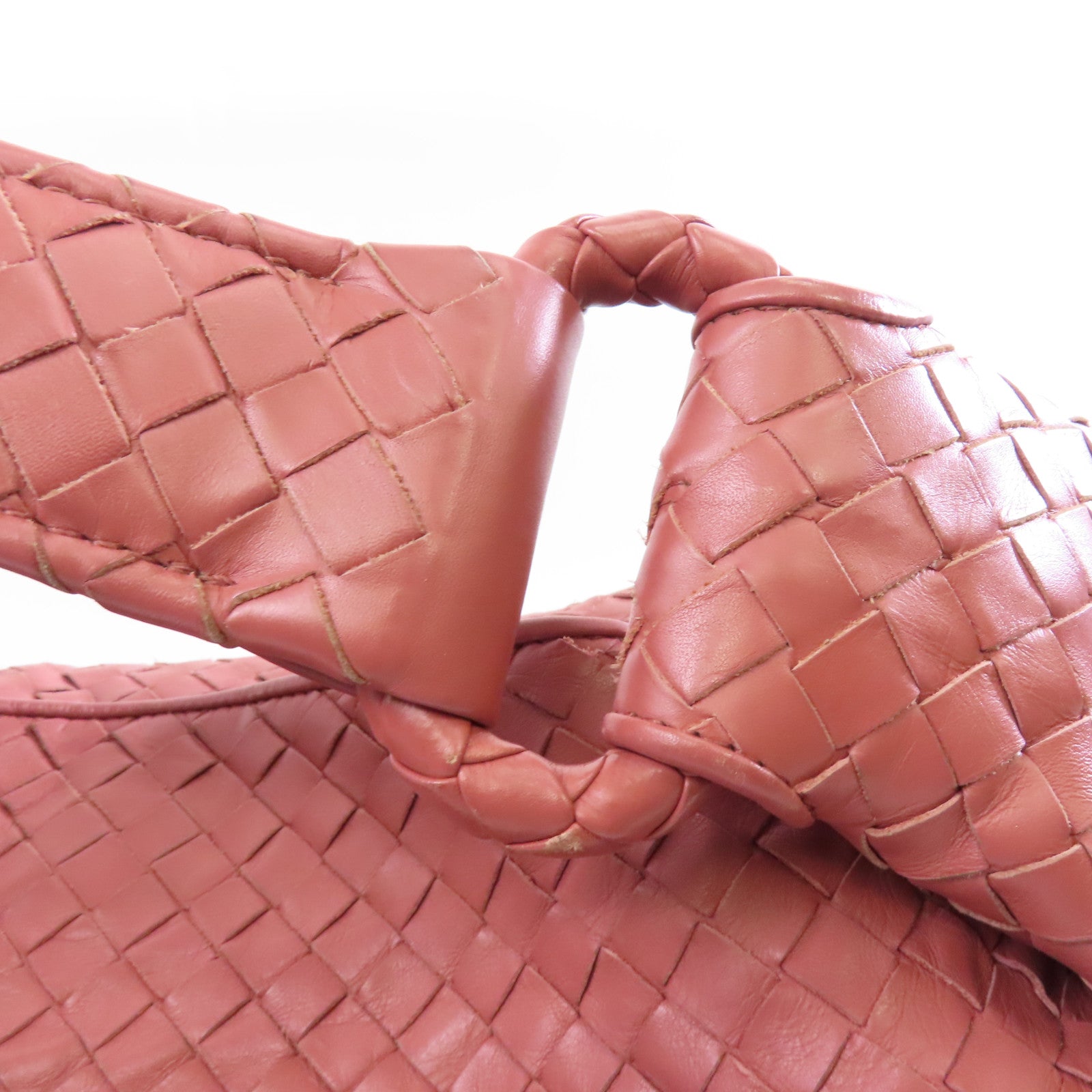 BOTTEGA VENETA 皮革Shoulder Bag肩背袋粉紅色
