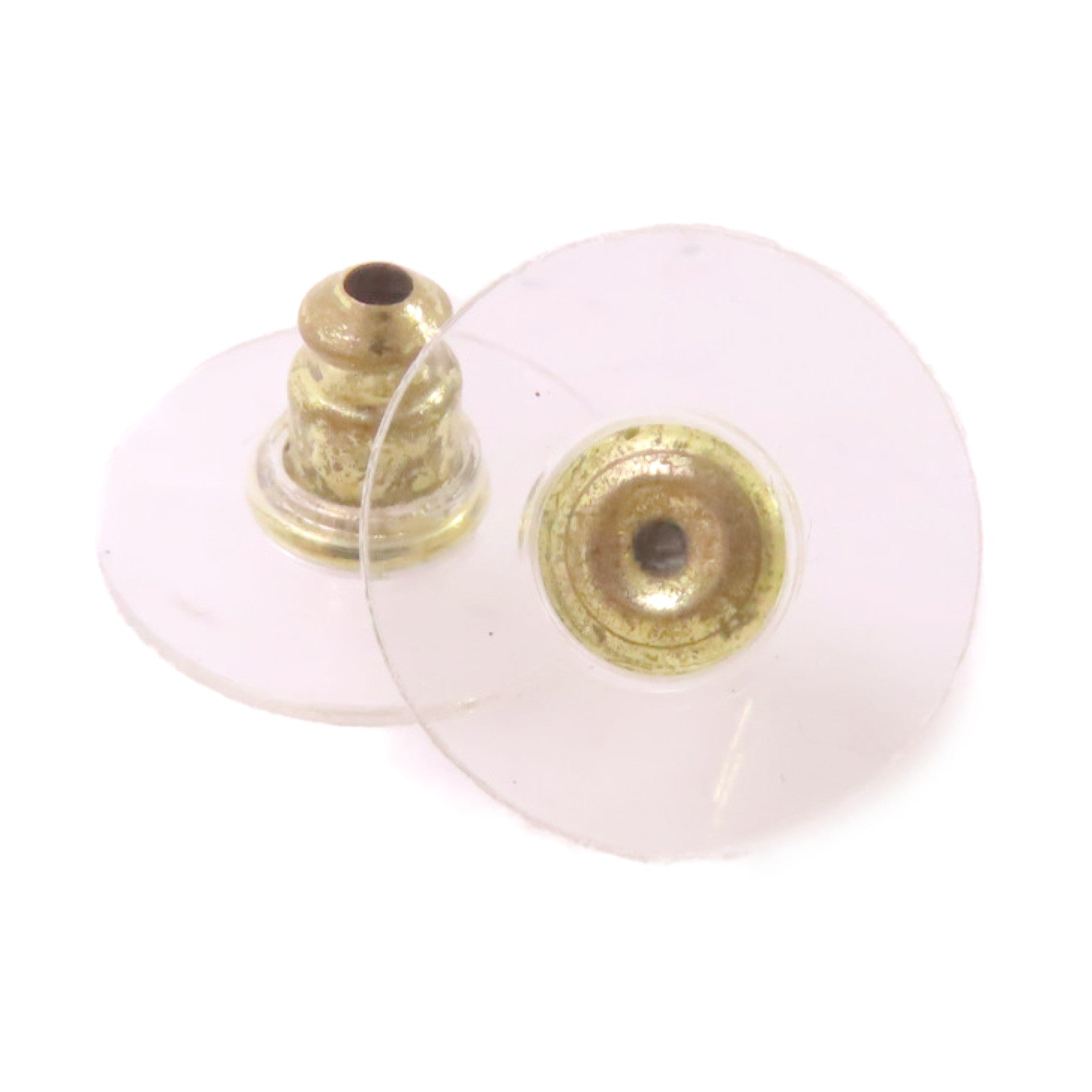 CHANEL 金屬/仿珍珠CC Earrings耳環白色/金色/粉紅色