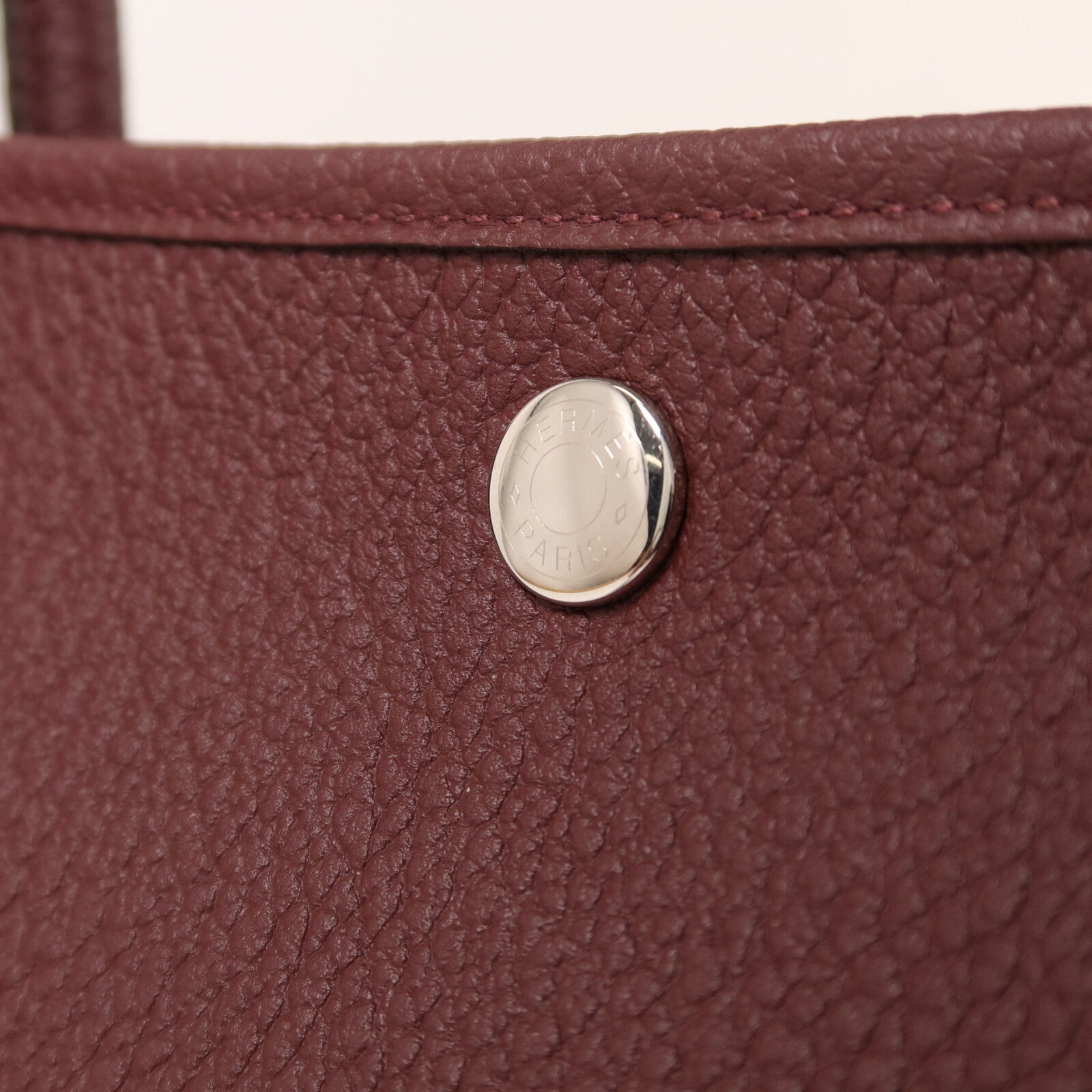 HERMES Negonda皮革Garden Party PM手挽袋Rough H