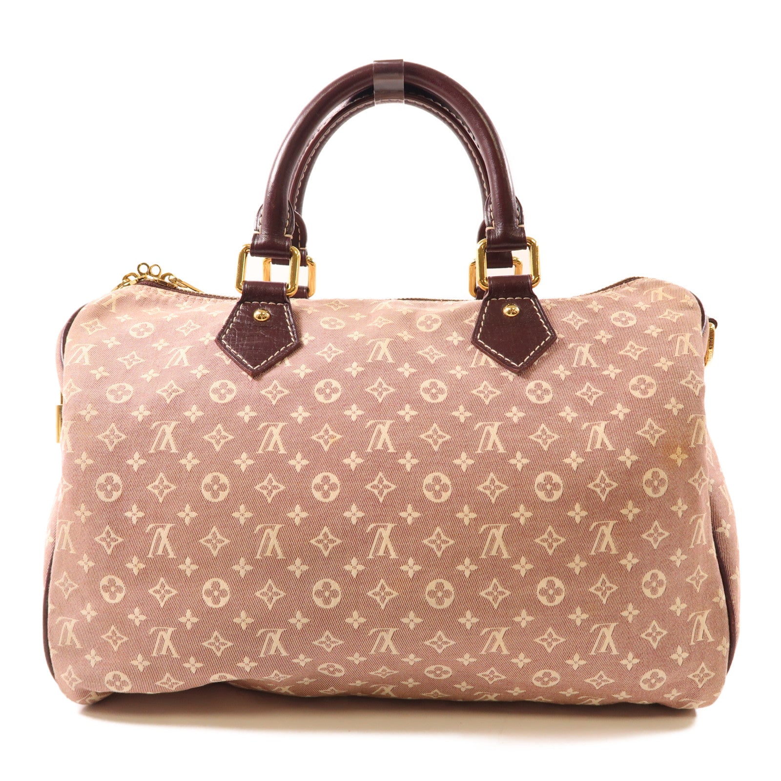 LOUIS VUITTON Monogram Idylle Speedy Bandouliere 30金扣手挽肩背兩用袋
