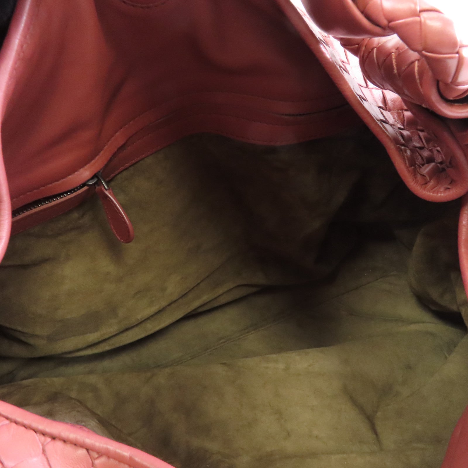 BOTTEGA VENETA 皮革Shoulder Bag肩背袋粉紅色