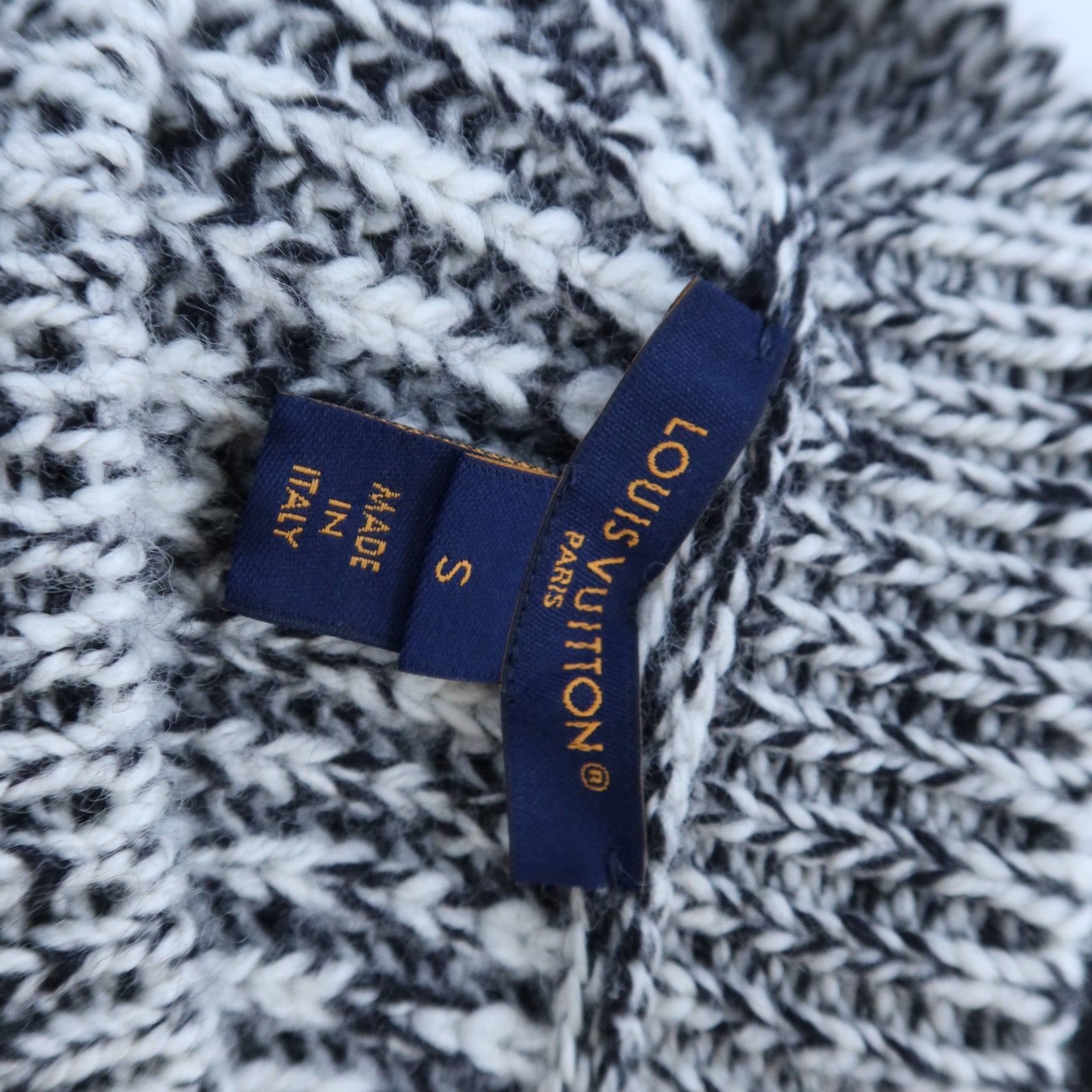 LOUIS VUITTON Wool/Polyester Felt Wool Pullover針織
