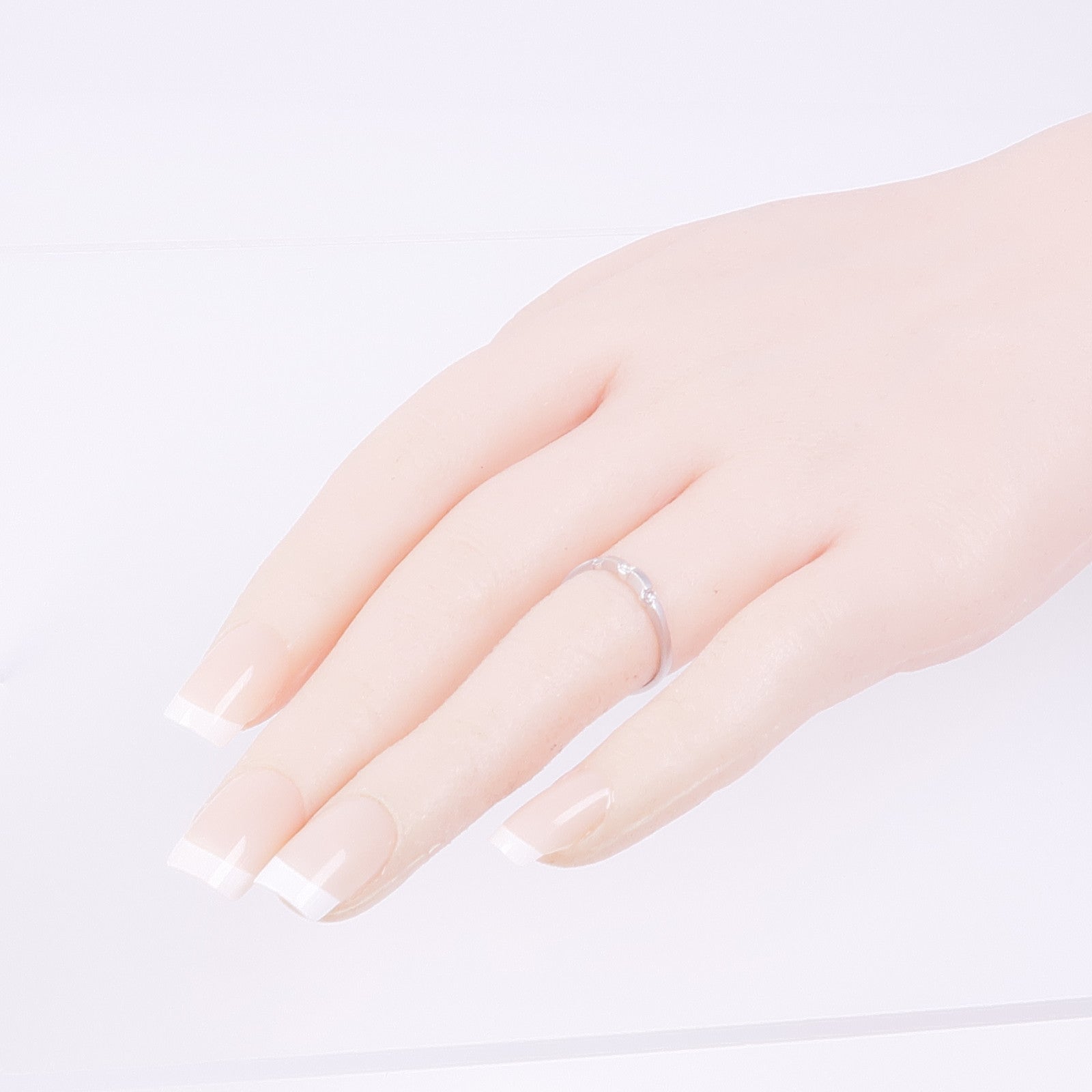 JEWELRY 【激減優惠】18K白金Diamond Ring鑽石戒指US#5.25