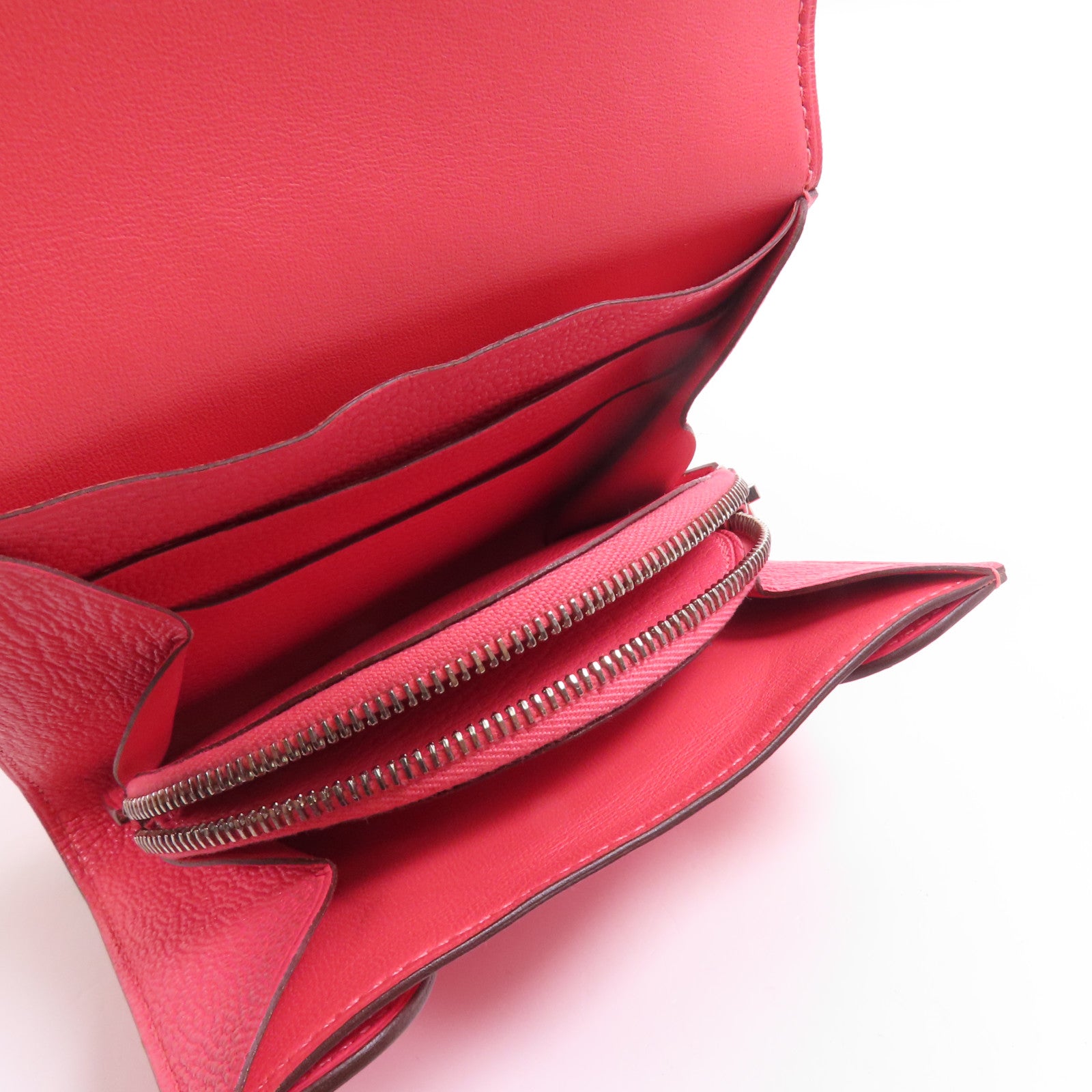 HERMES Chevre皮革1938-12Wallet錢包