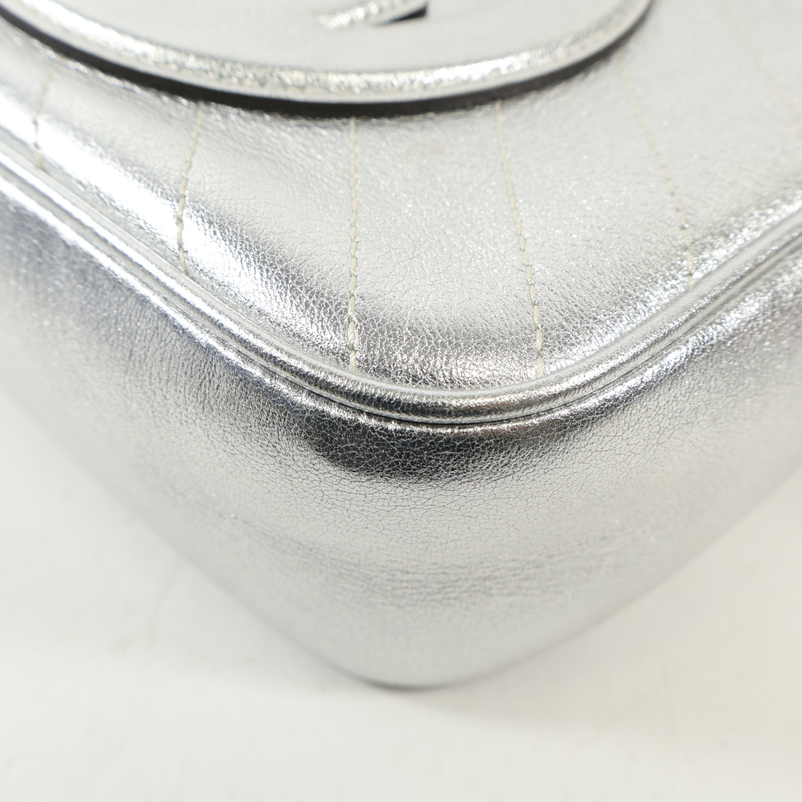 GUCCI 牛皮皮革Shoulder Bag銀扣肩背袋