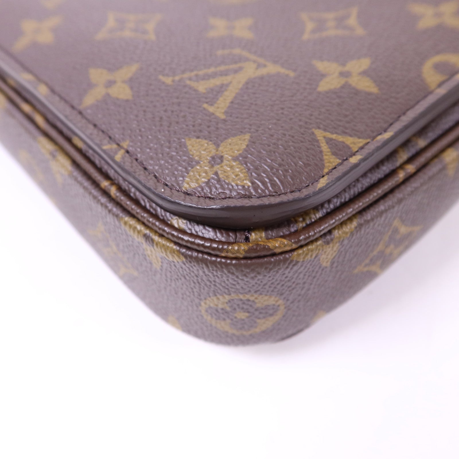 LOUIS VUITTON Monogram Pochette Metis MM金扣手挽肩背兩用袋