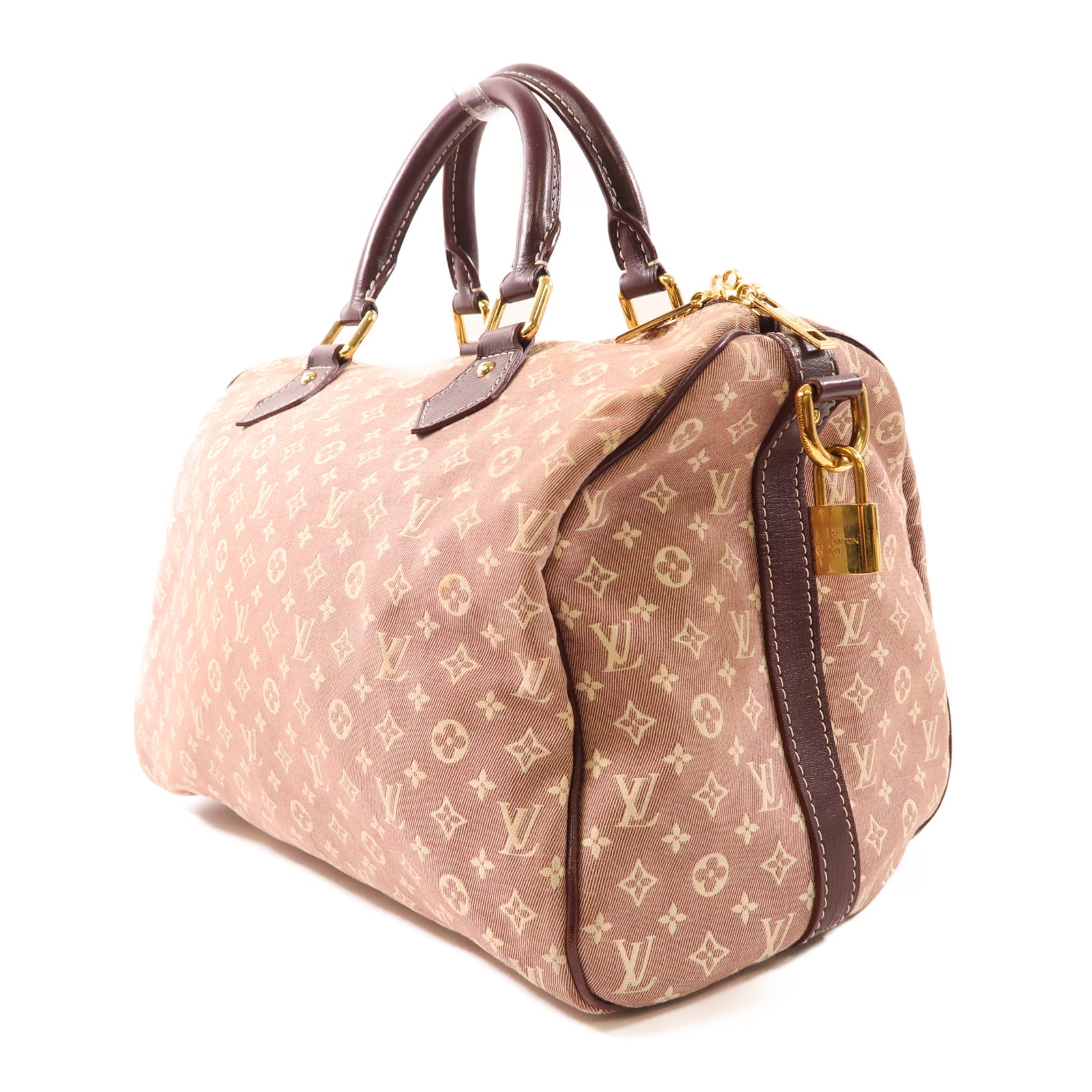 LOUIS VUITTON Monogram Idylle Speedy Bandouliere 30金扣手挽肩背兩用袋
