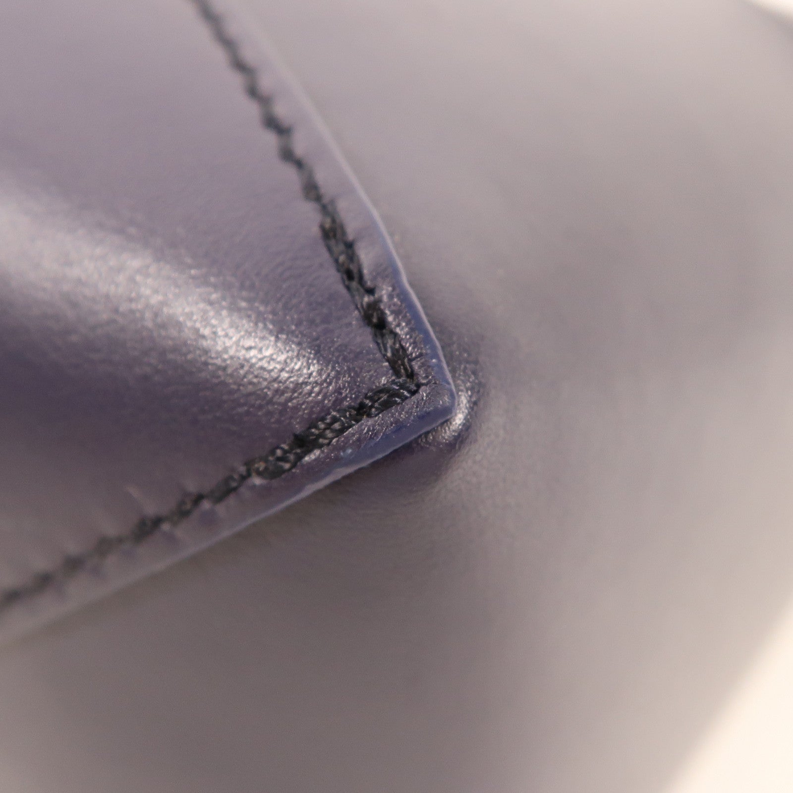 LOEWE SHW Puzzle Fold Pouch C510WBPX014467 Calfskin Leather Navy