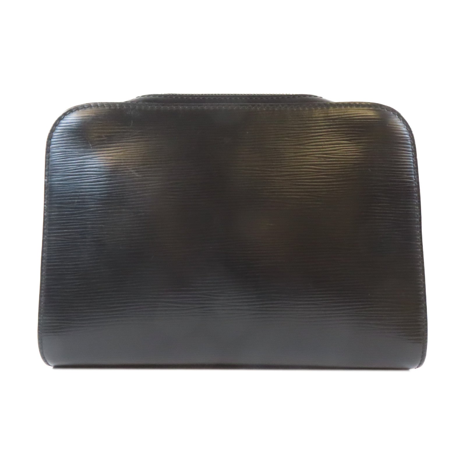 LOUIS VUITTON 【激減優惠】Epi Osh Clutch Bag銀扣手拿包黑色