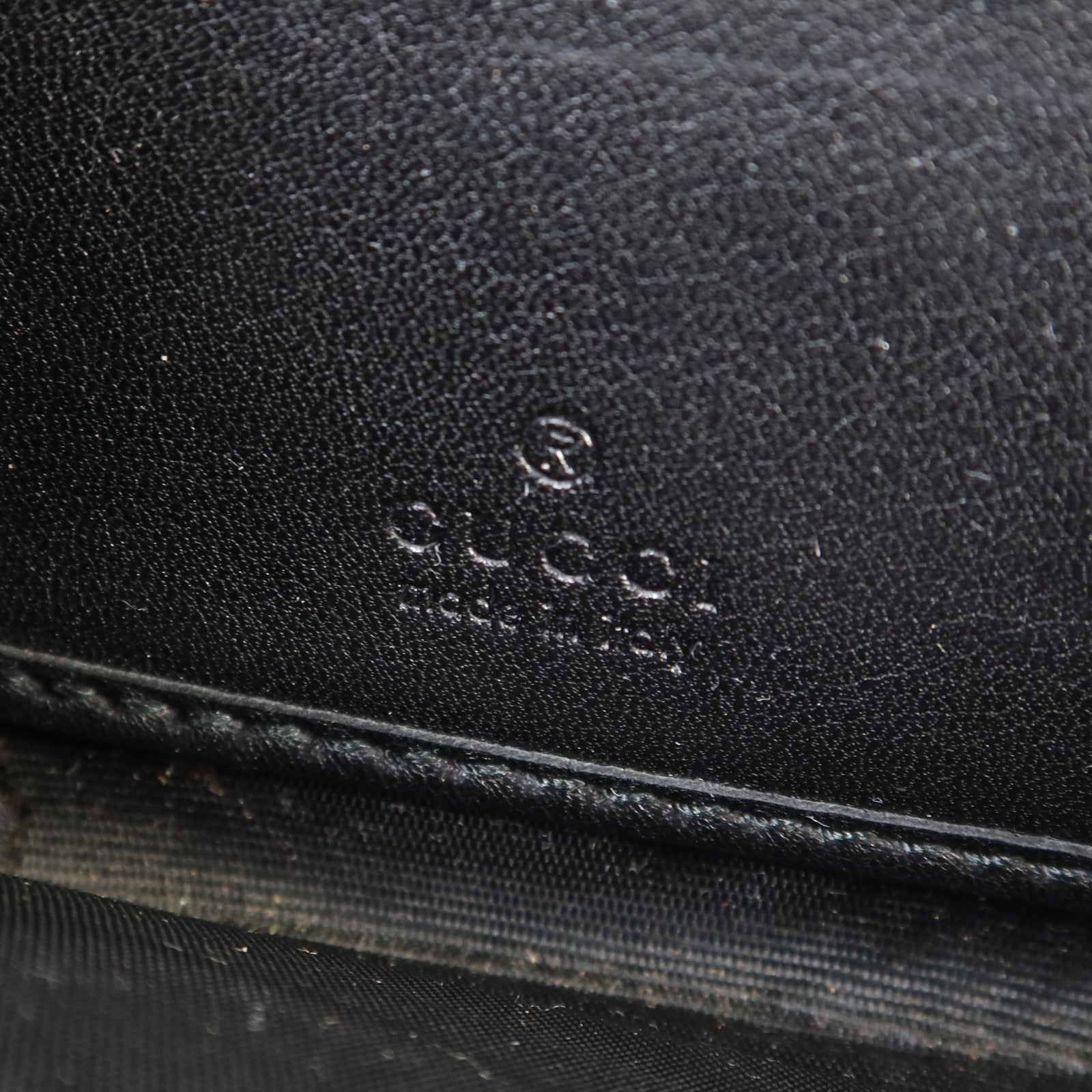 GUCCI 漆皮皮革Zipper Long Wallet金扣長錢包