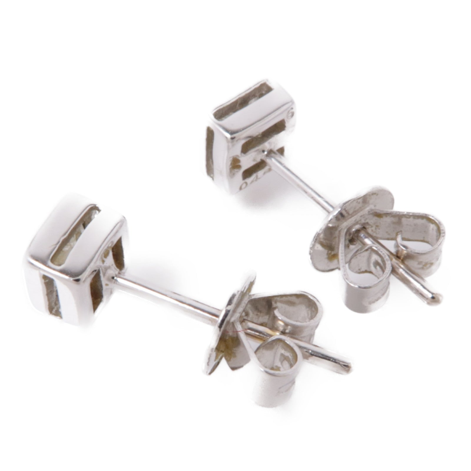 JEWELRY 18K白金Diamond Earrings鑽石耳環