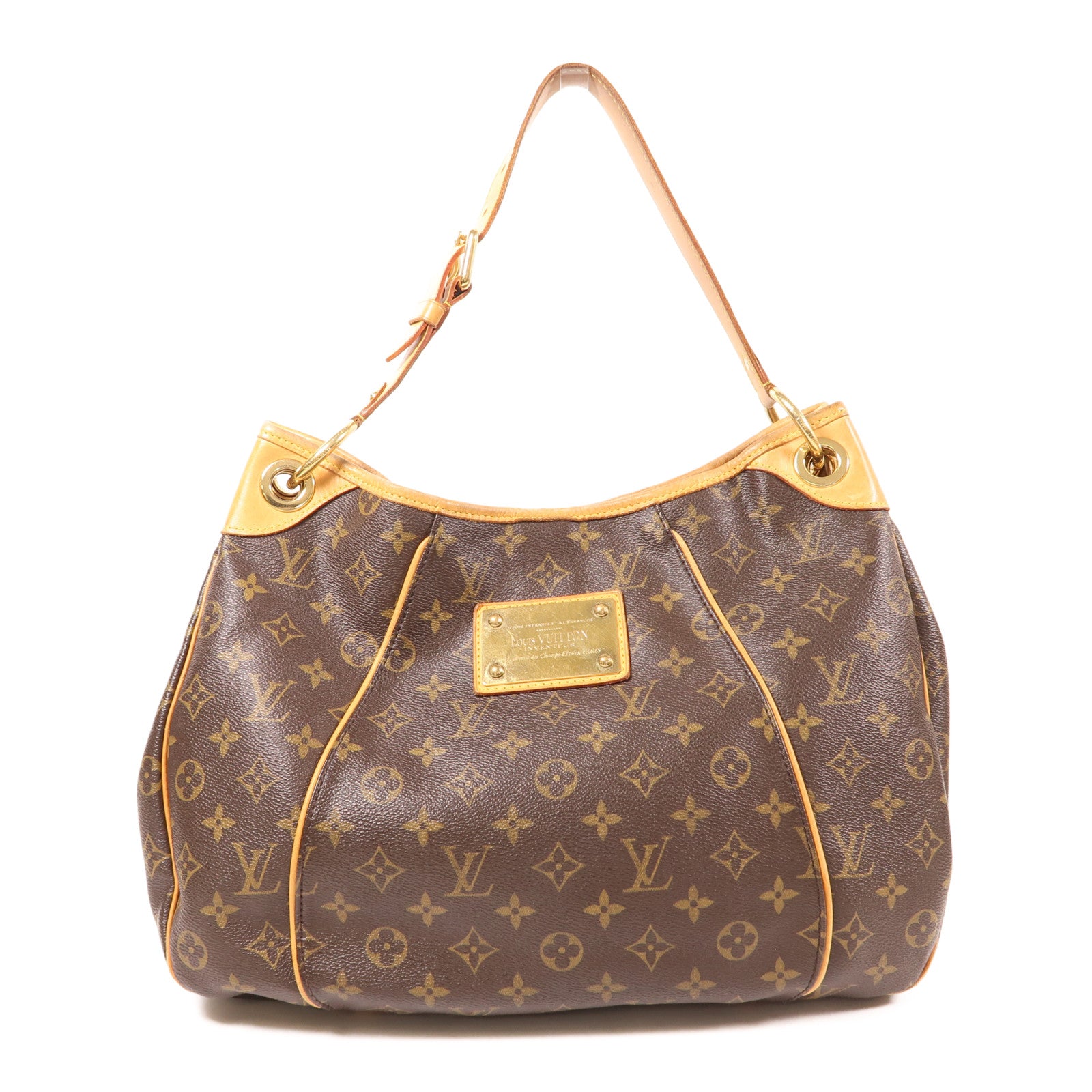 LOUIS VUITTON Monogram Galliera PM金扣肩背袋