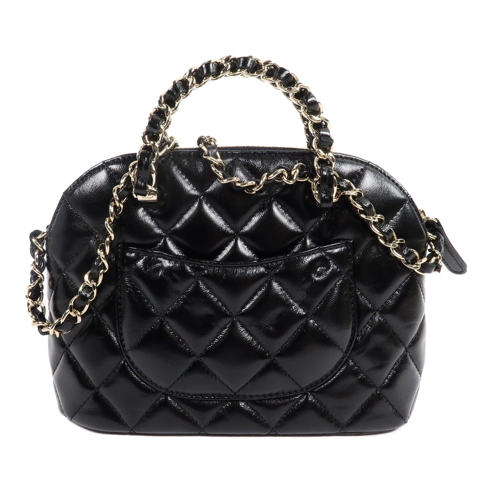 CHANEL 羊皮皮革2 Way Shoulder Bag鏈帶肩背袋