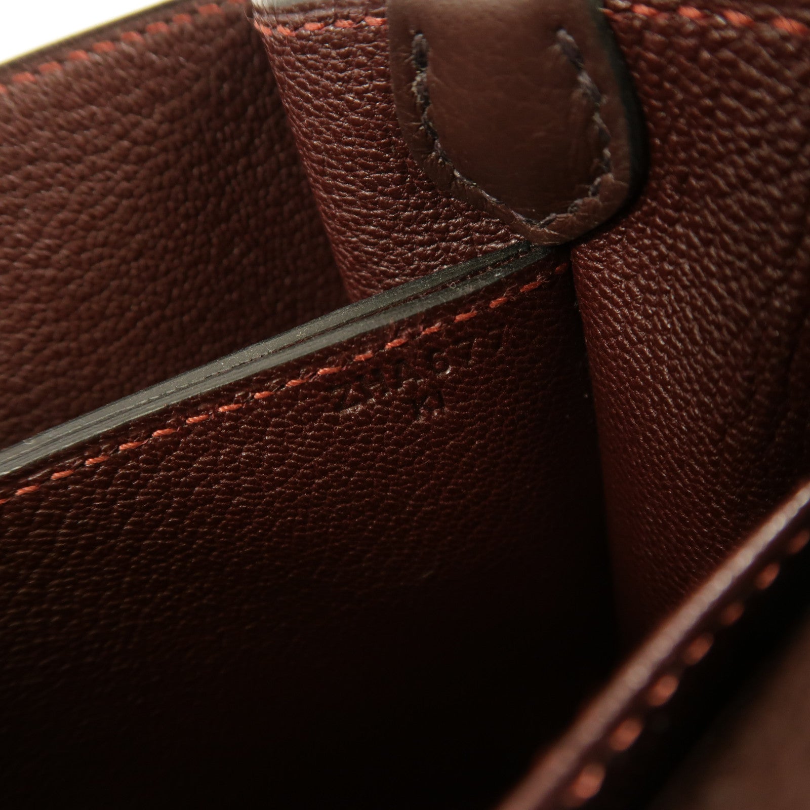 HERMES 【激減優惠】Evercolor皮革Mini Roulis金扣肩背袋Bleu Saphir