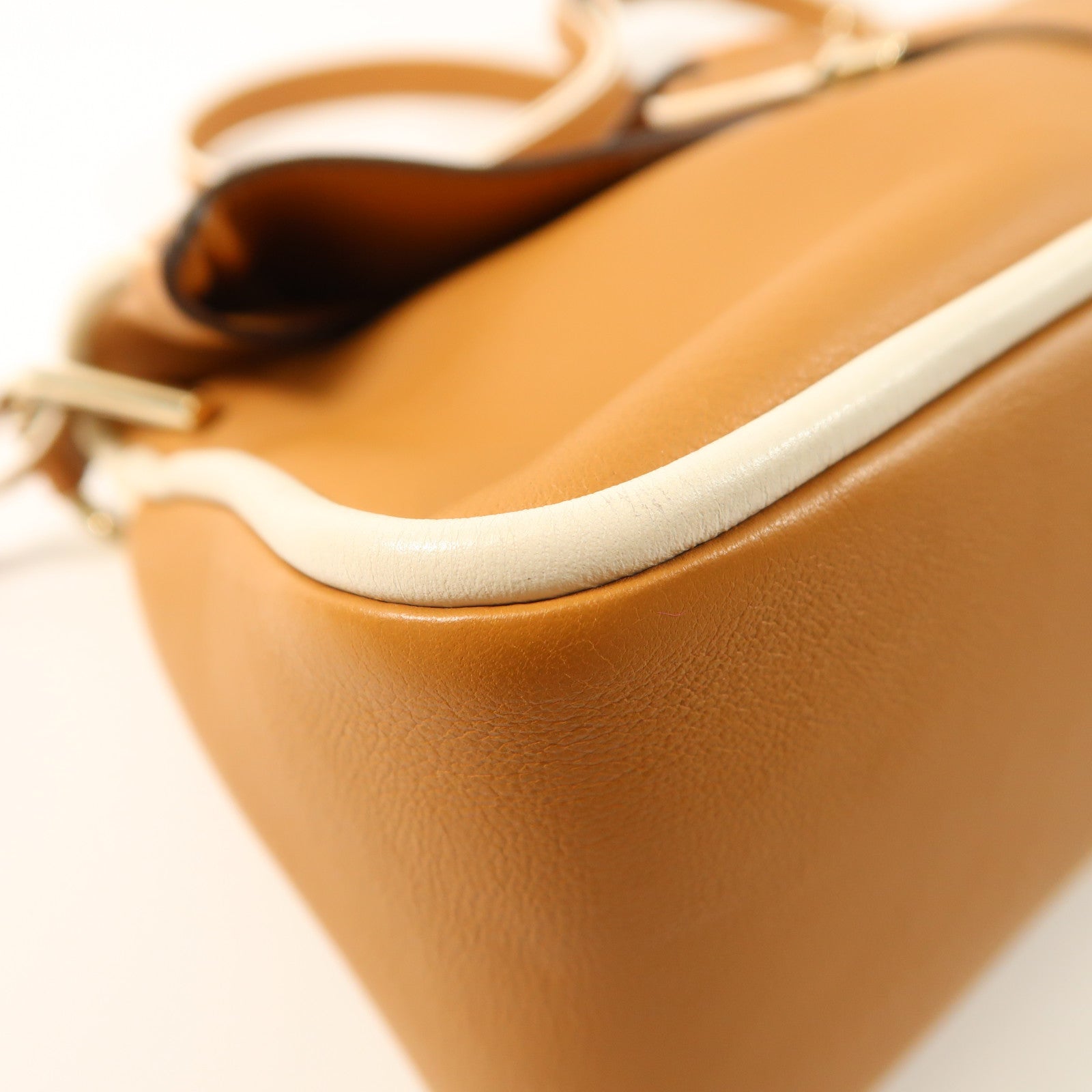 Delvaux 牛皮皮革Givry PM金扣肩背袋