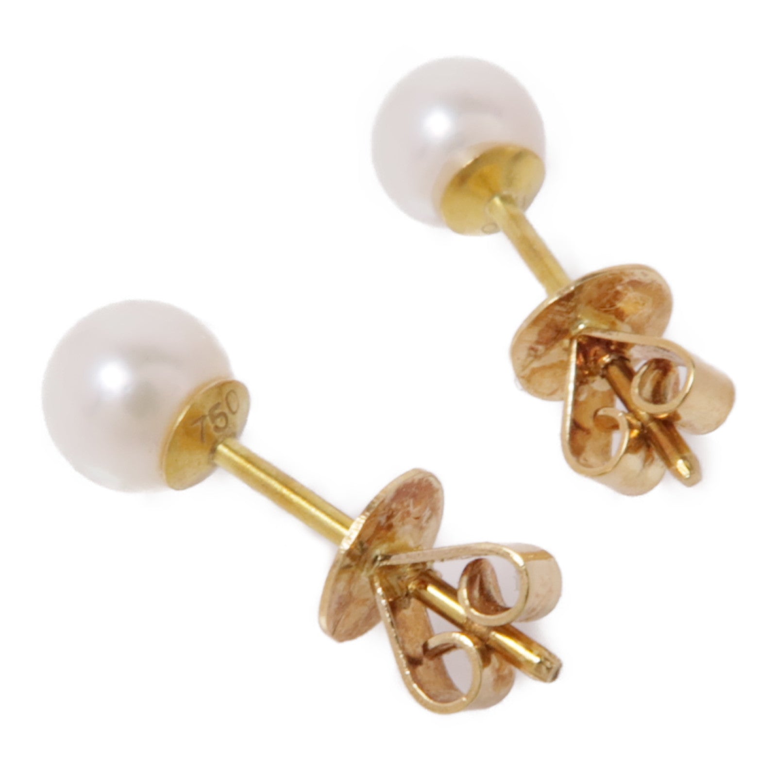 JEWELRY 18K黃金Pearl Earrings珍珠耳環