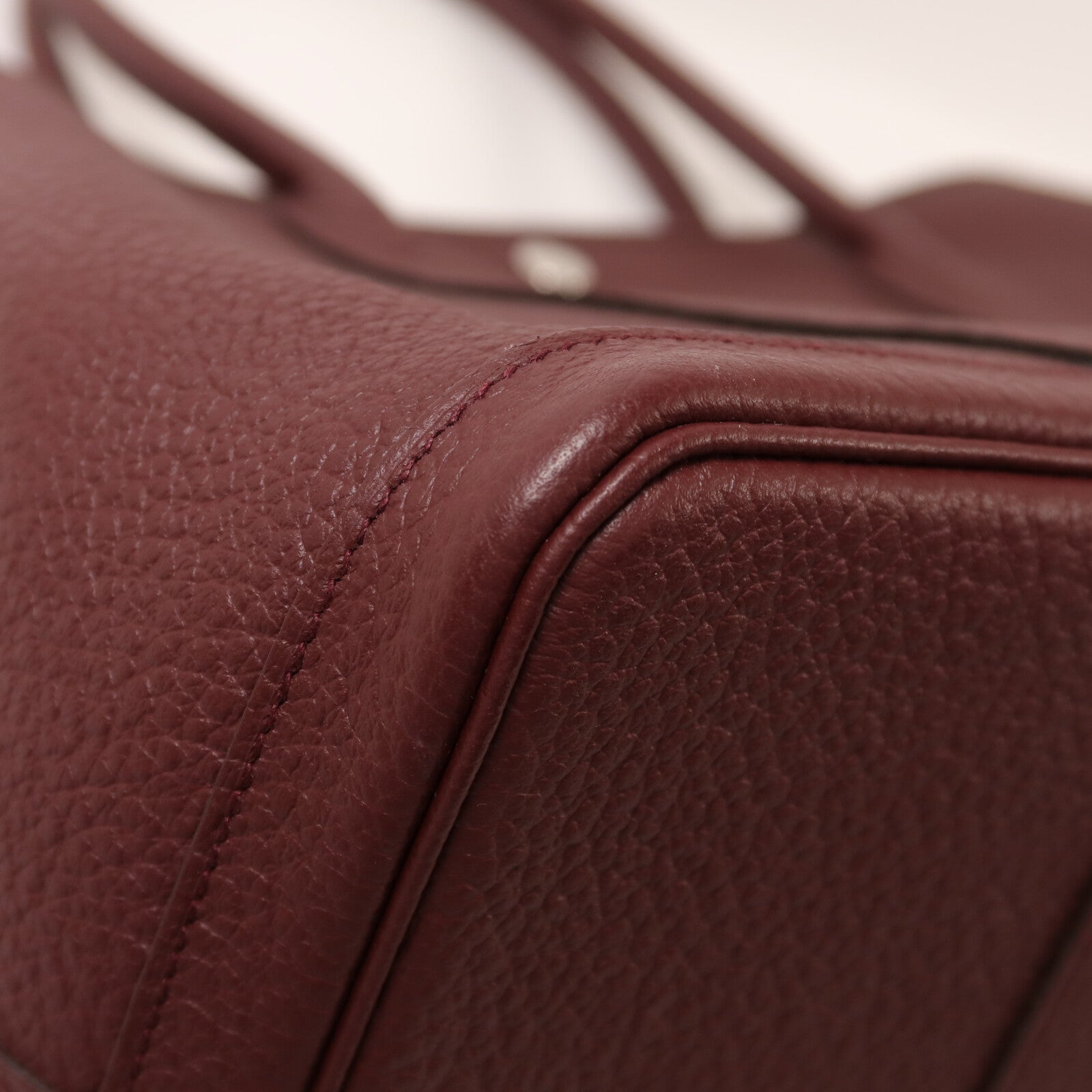 HERMES Negonda皮革Garden Party PM手挽袋Rough H
