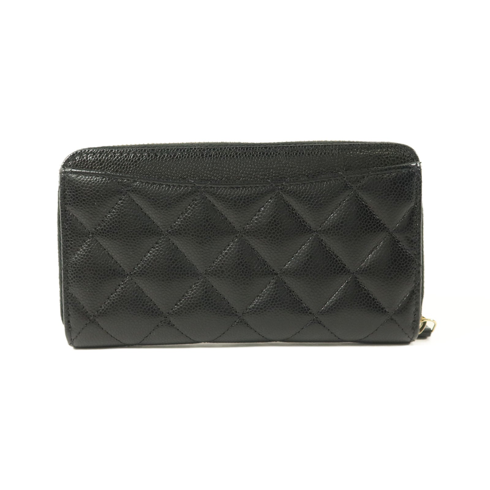 CHANEL 【激減優惠】牛皮皮革Zipper Wallet錢包