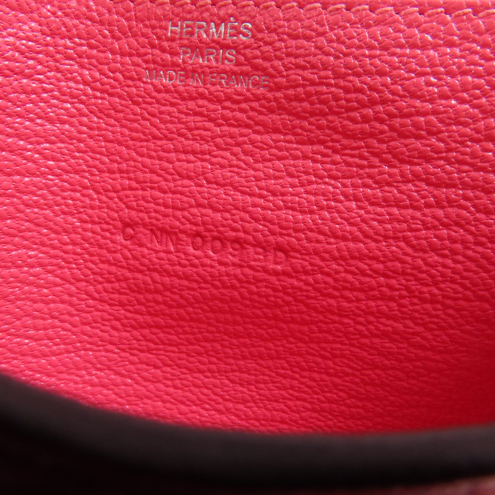HERMES 【激減優惠】Chevre皮革1938-12Wallet錢包