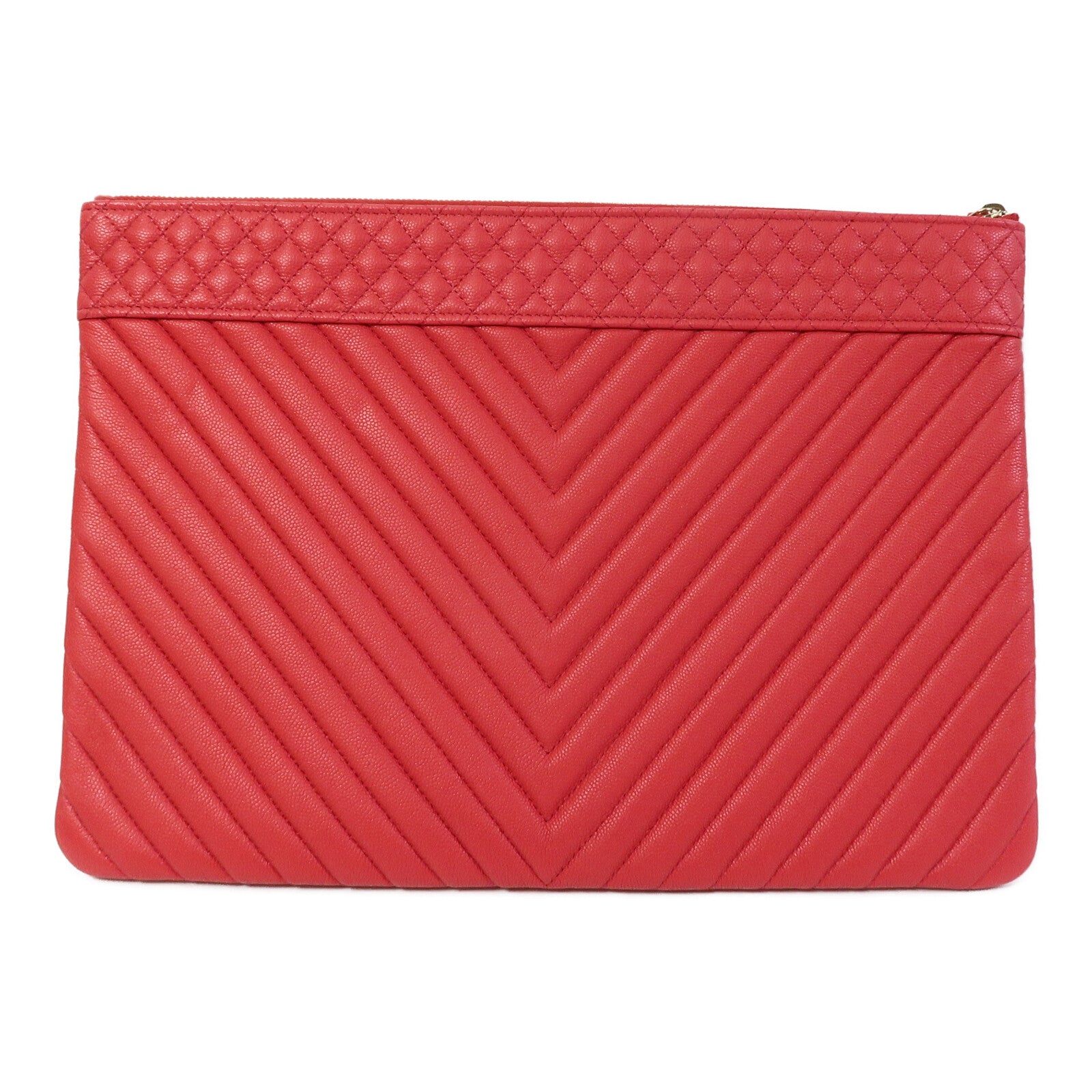 CHANEL 牛皮皮革Clutch手拿包