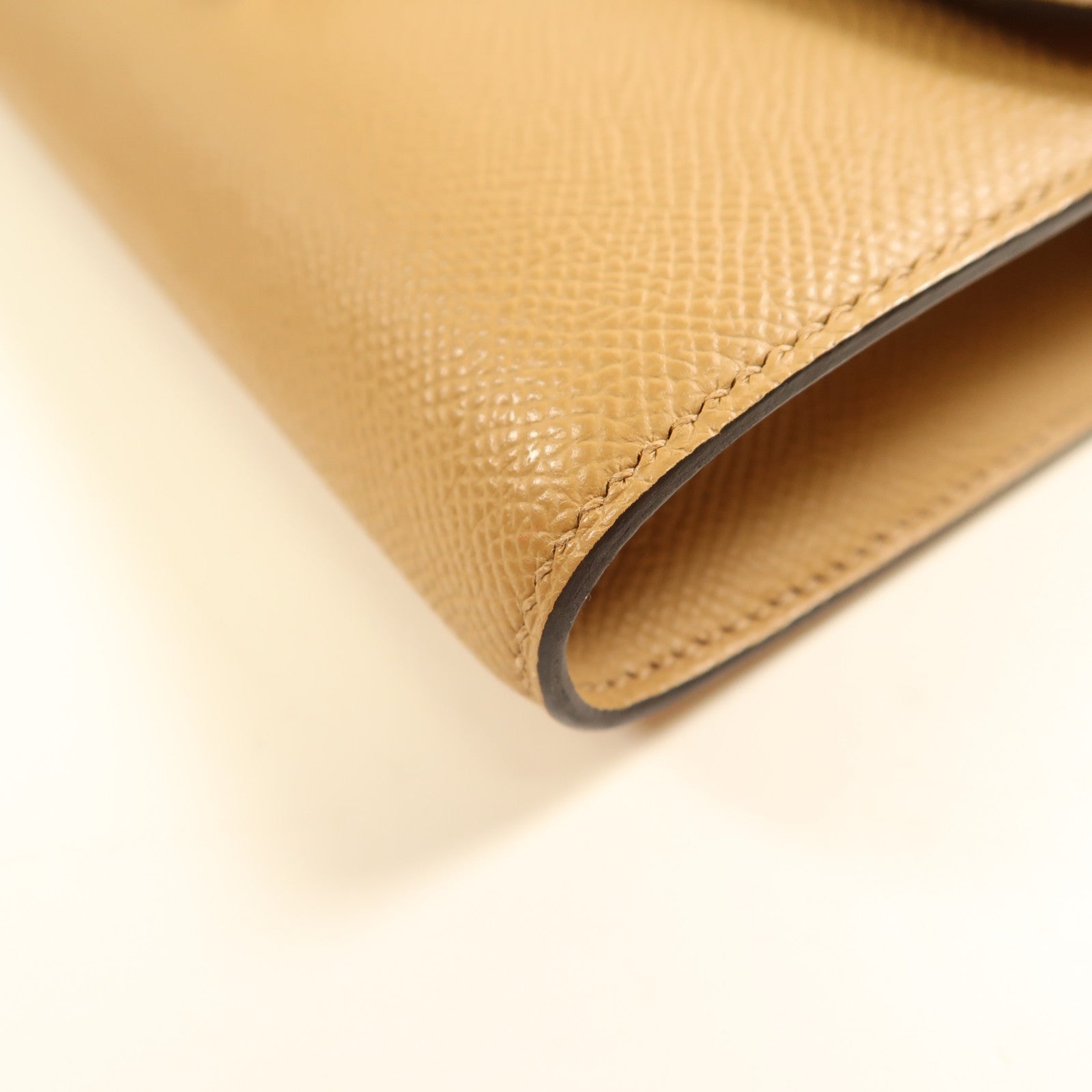 HERMES Epsom皮革Constance To Go銀扣肩背袋Chai