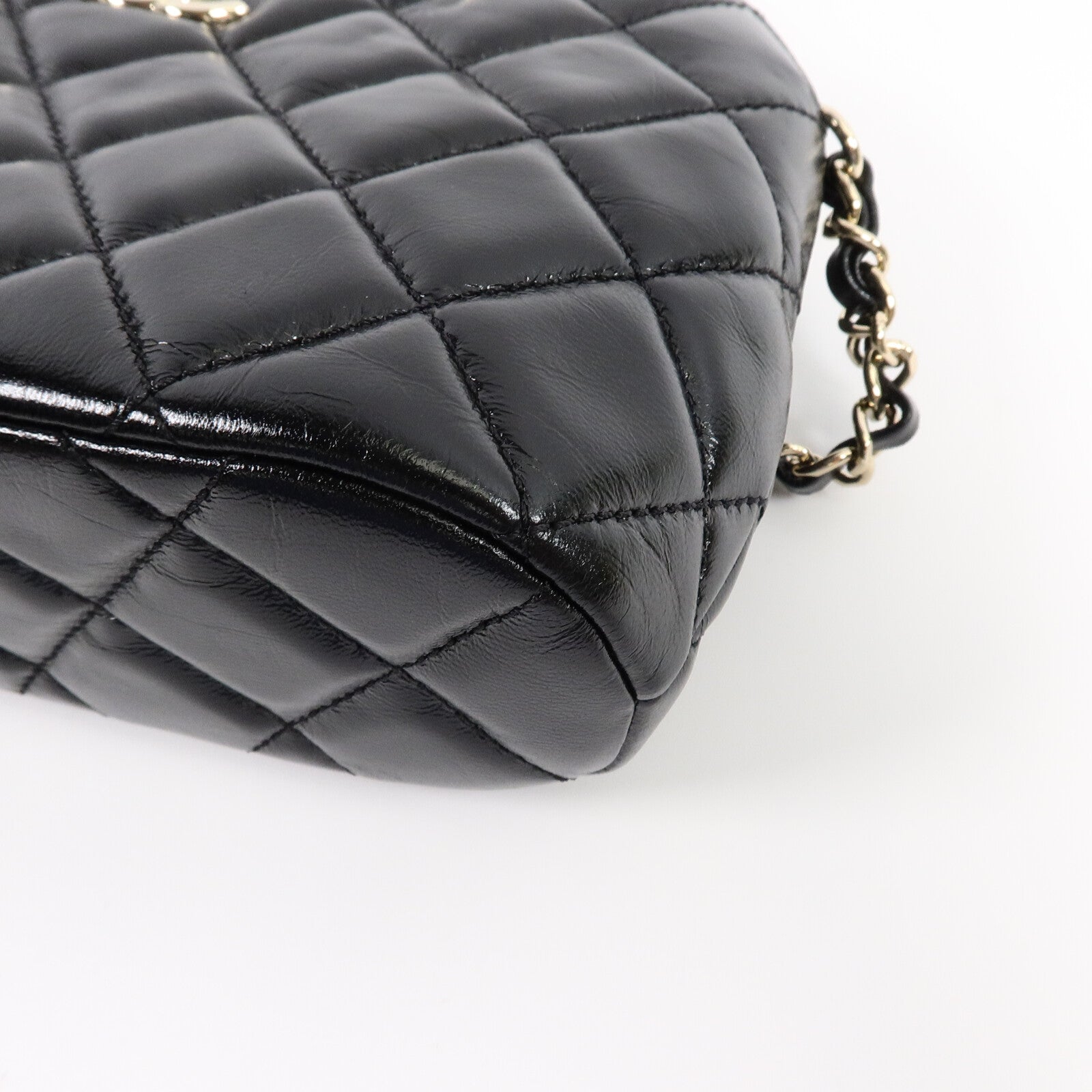 CHANEL 羊皮皮革2 Way Shoulder Bag鏈帶肩背袋
