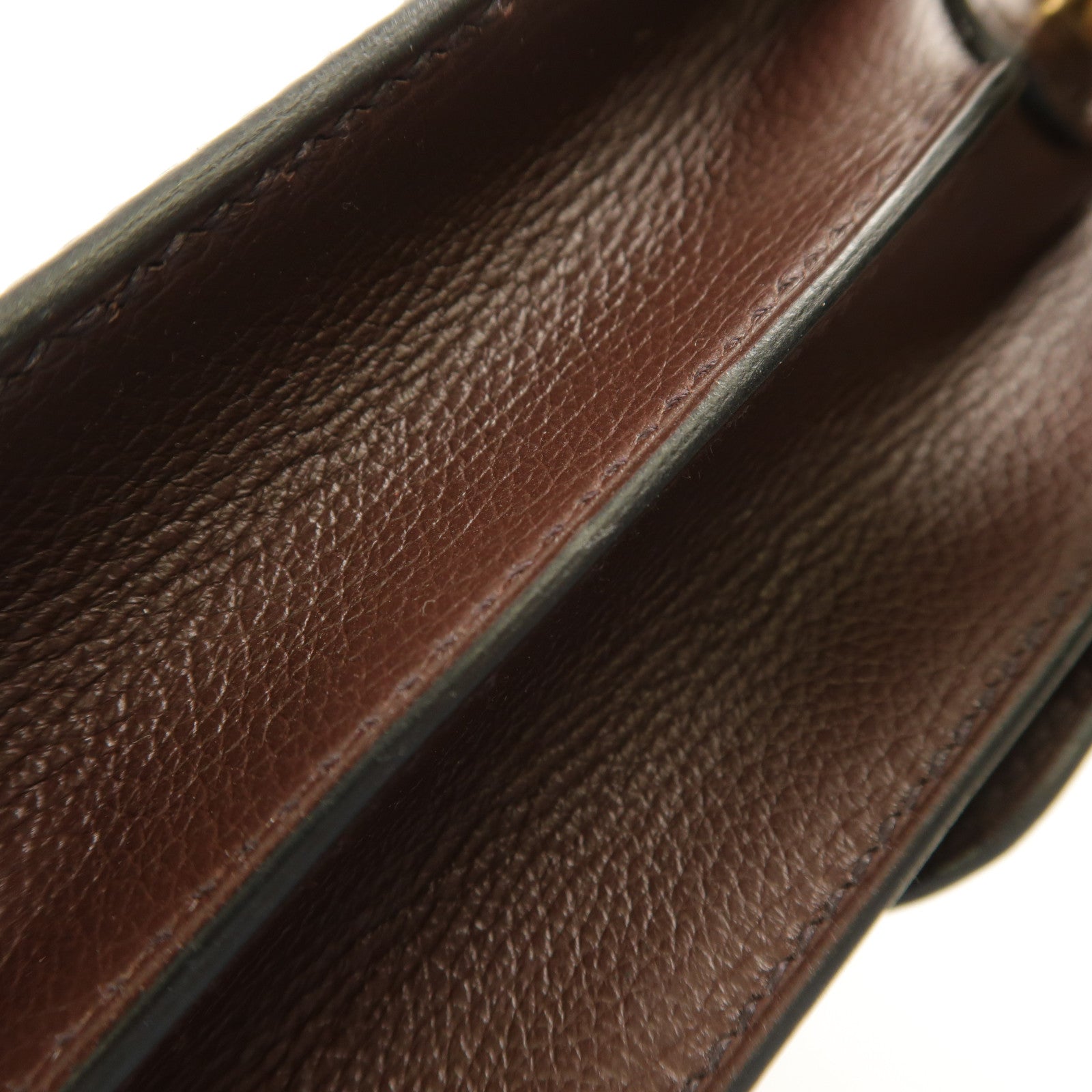 HERMES 【激減優惠】Evercolor皮革Mini Roulis金扣肩背袋Bleu Saphir