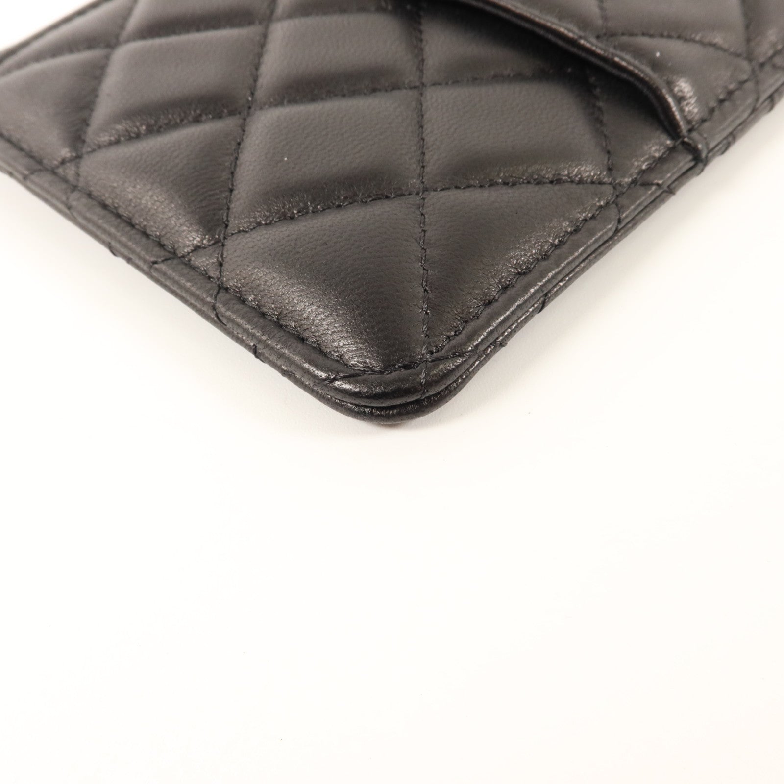 CHANEL 羊皮皮革Classic Long Zipped Wallet銀扣長錢包