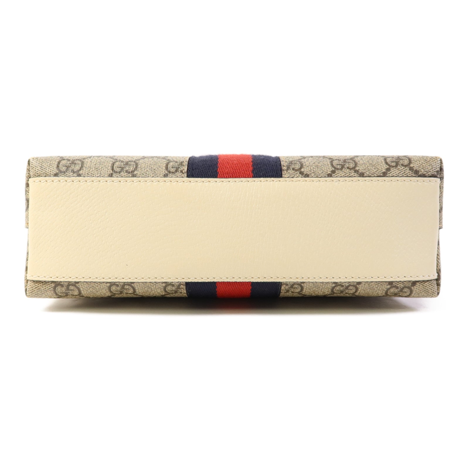 GUCCI 塗層帆布Shoulder Bag金扣肩背袋