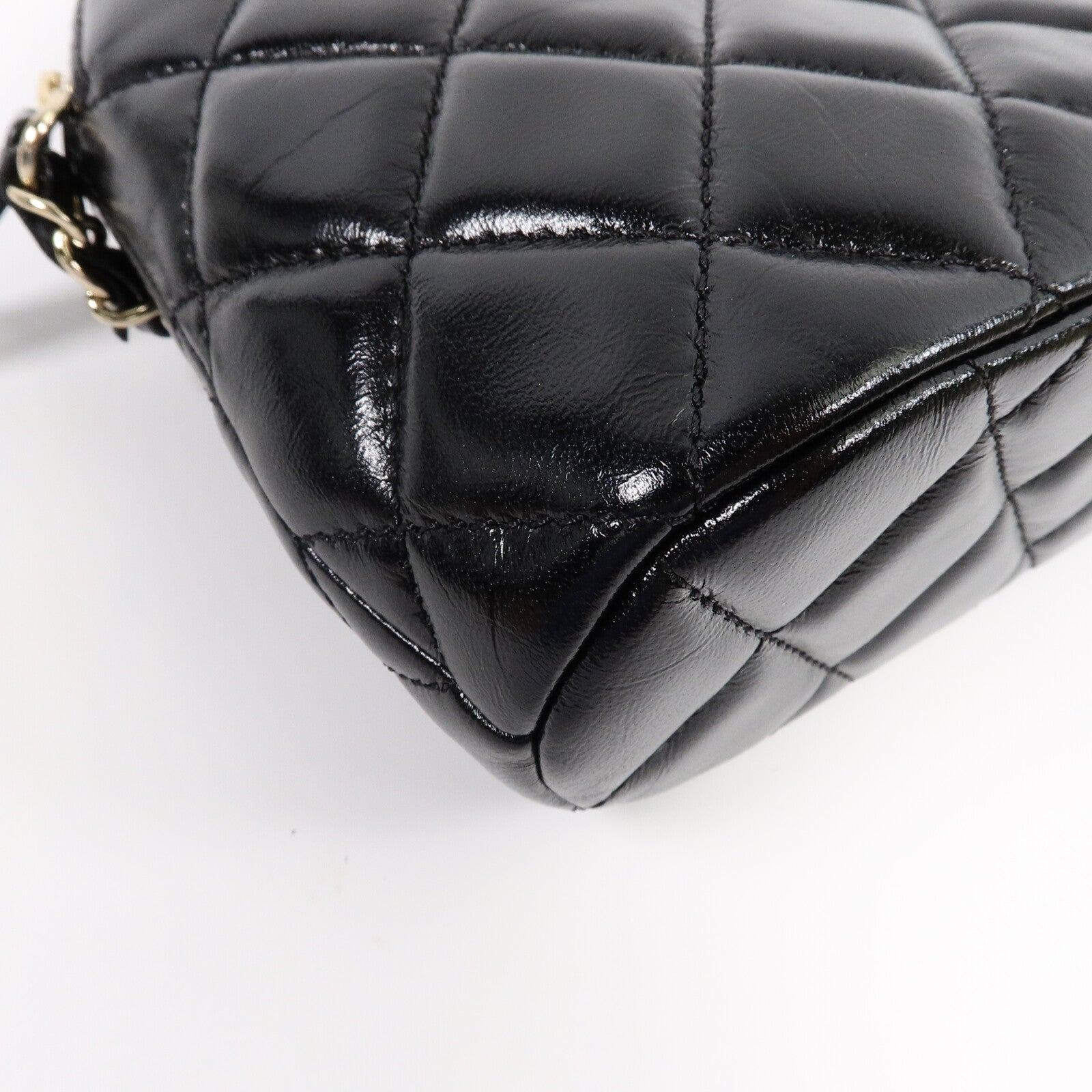 CHANEL 羊皮皮革2 Way Shoulder Bag鏈帶肩背袋