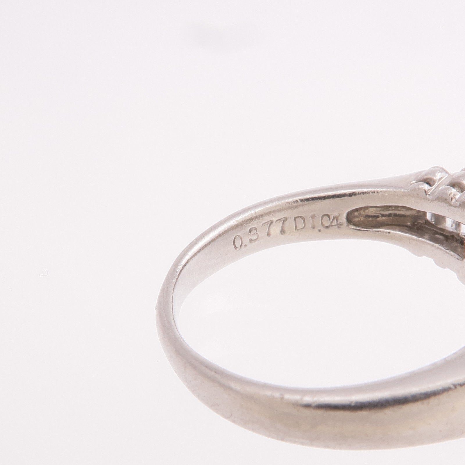 JEWELRY 【激減優惠】PT900鉑金Diamond Ring鑽石戒指US#7