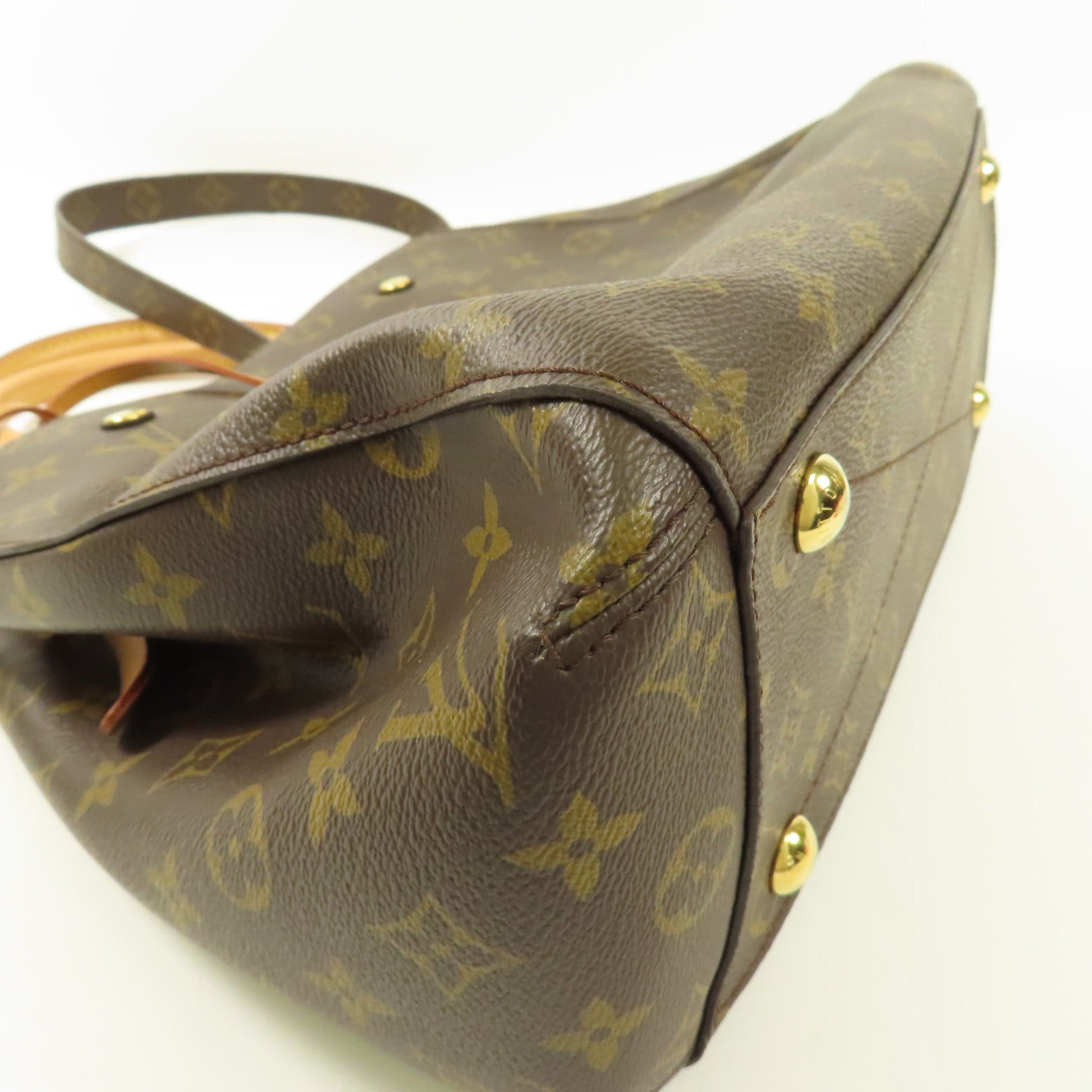 LOUIS VUITTON Monogram Montaigne MM金扣手挽肩背兩用袋
