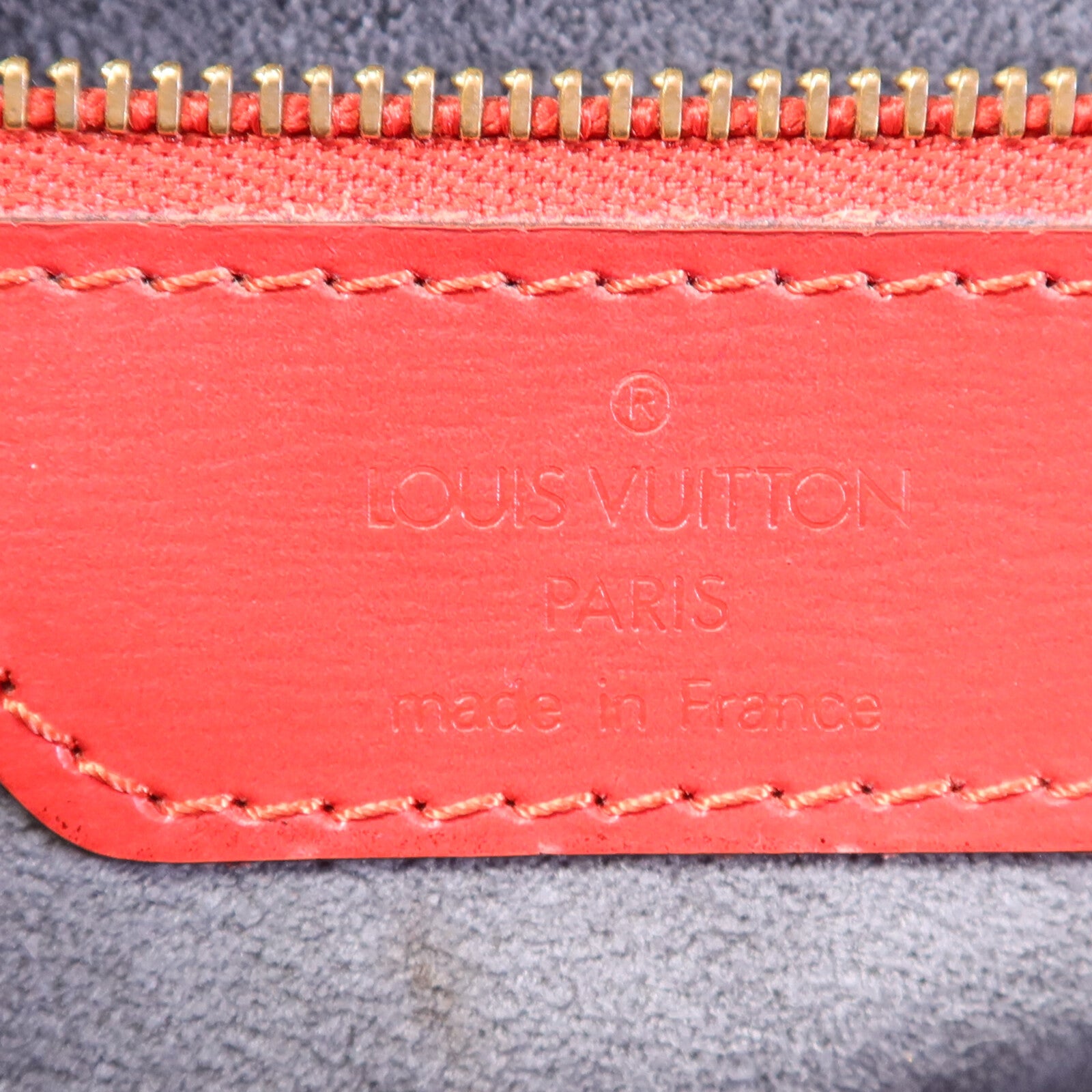 LOUIS VUITTON Epi Saint Jacques金扣肩背袋/手挽袋