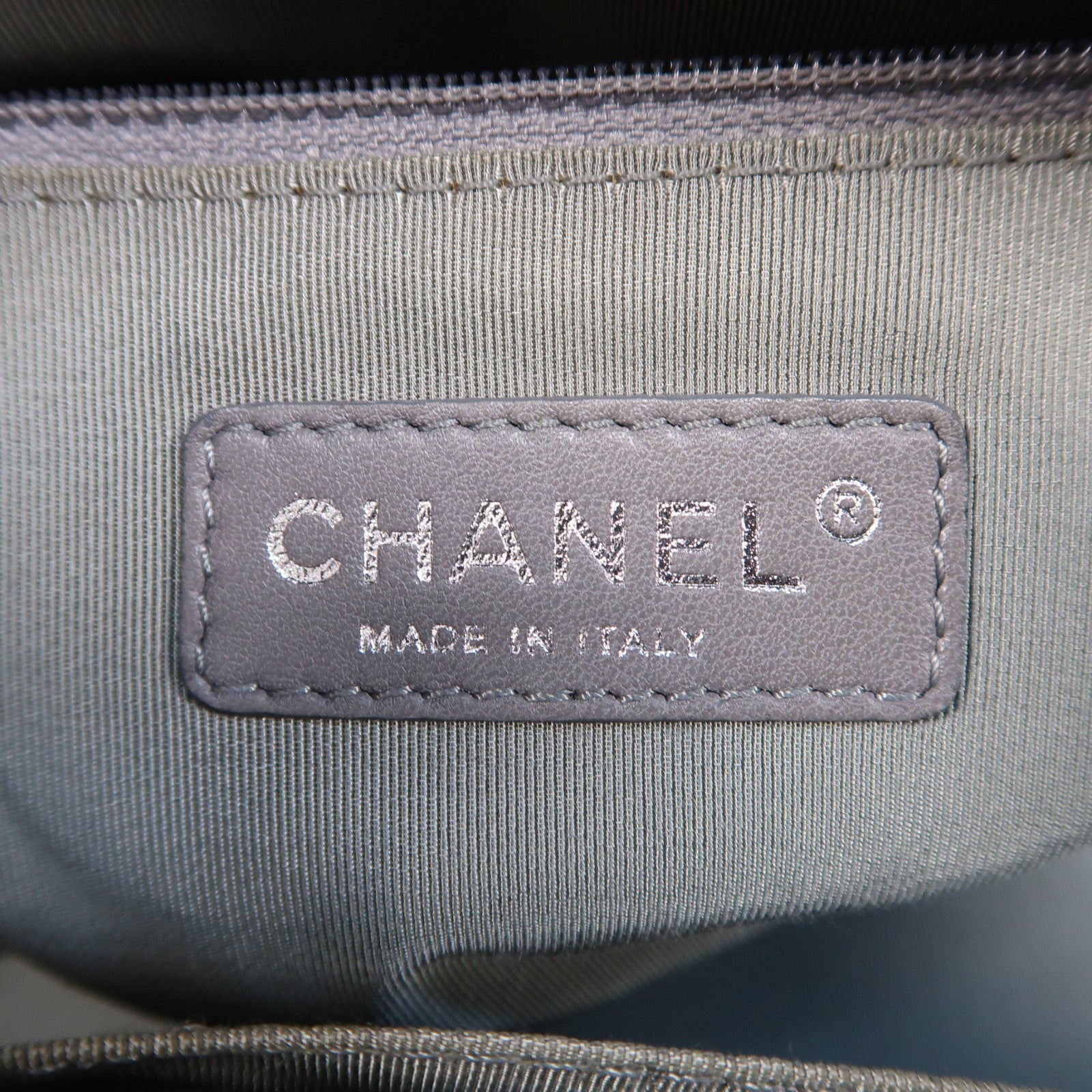 CHANEL 【激減優惠】皮革Ultra Stitch Bowling Bag銀扣鏈帶肩背袋黑色