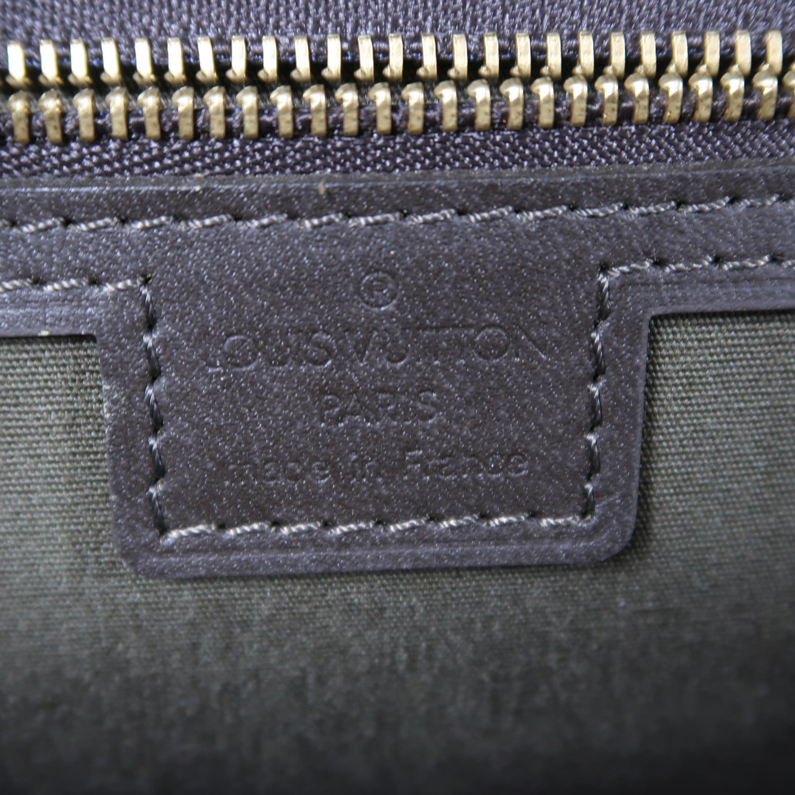 LOUIS VUITTON Monogram Mini Josephine PM金扣手挽袋綠色