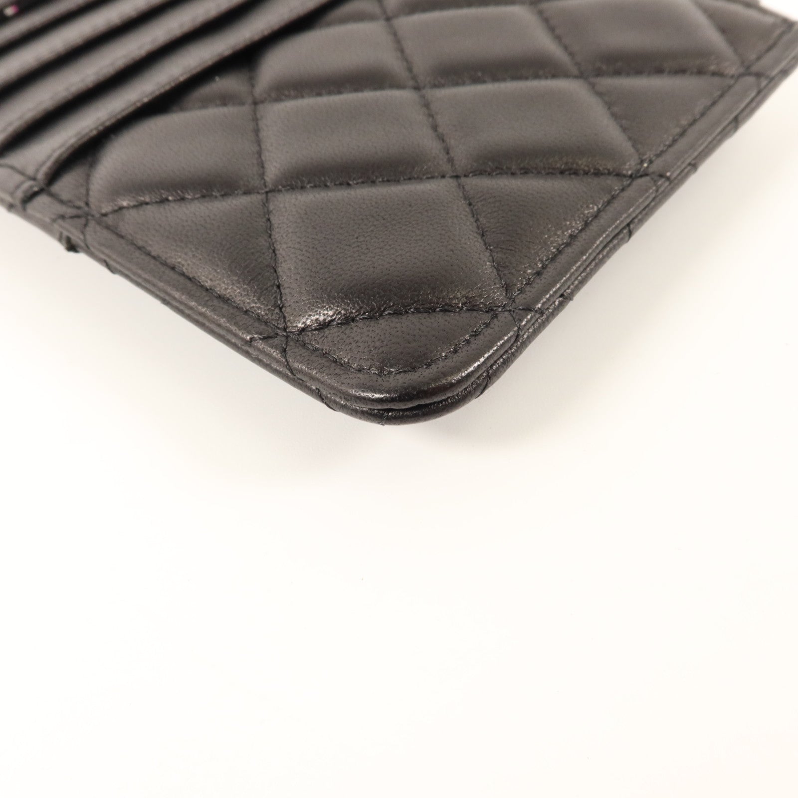 CHANEL 羊皮皮革Classic Long Zipped Wallet銀扣長錢包