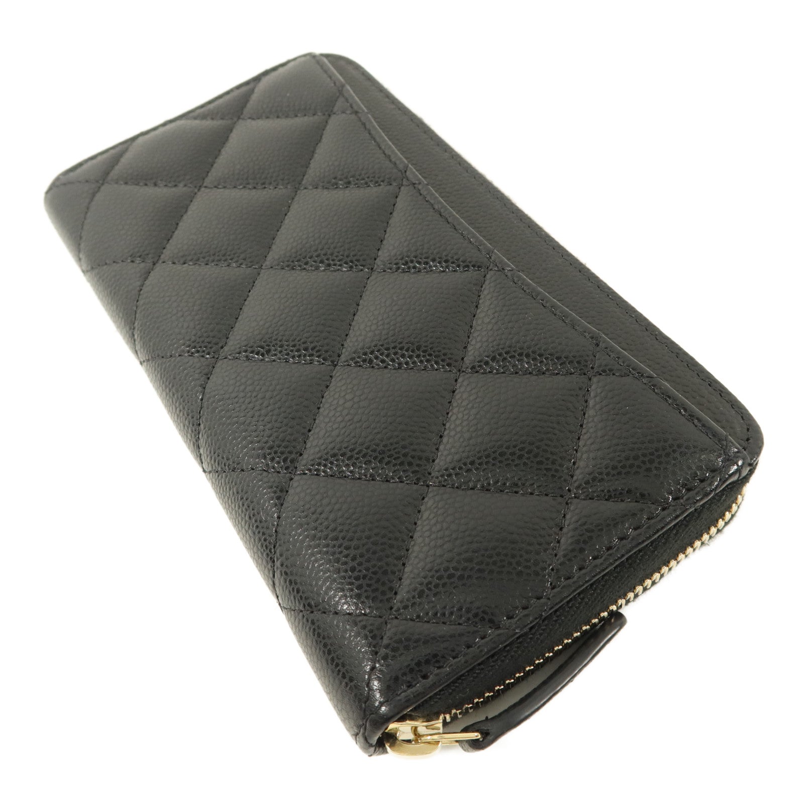 CHANEL 【激減優惠】牛皮皮革Zipper Wallet錢包